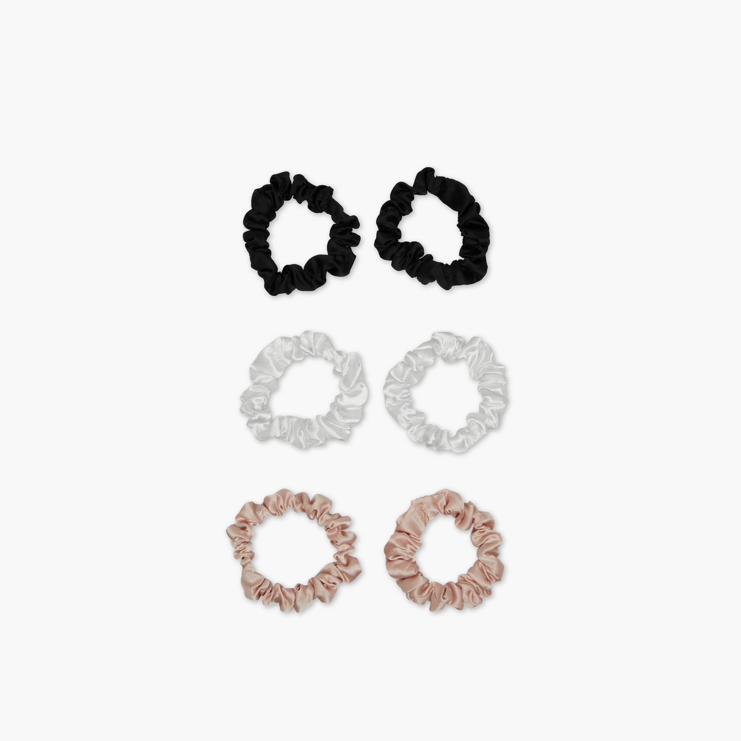 ربطات شعر سادة - طقم من 6 قطع-women-hairaccessories-scrunchies-image-2