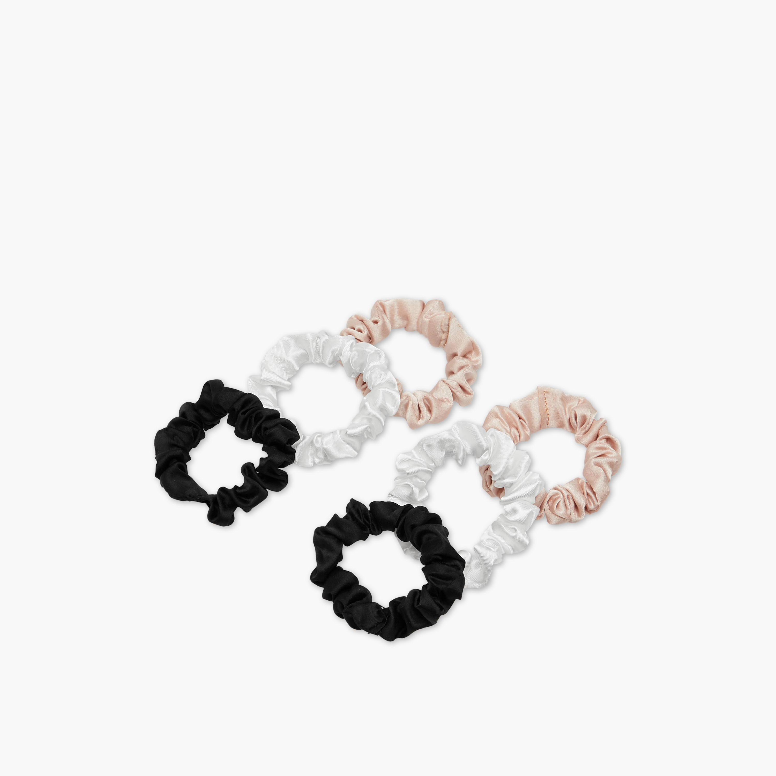 ربطات شعر سادة - طقم من 6 قطع-women-hairaccessories-scrunchies-image-3