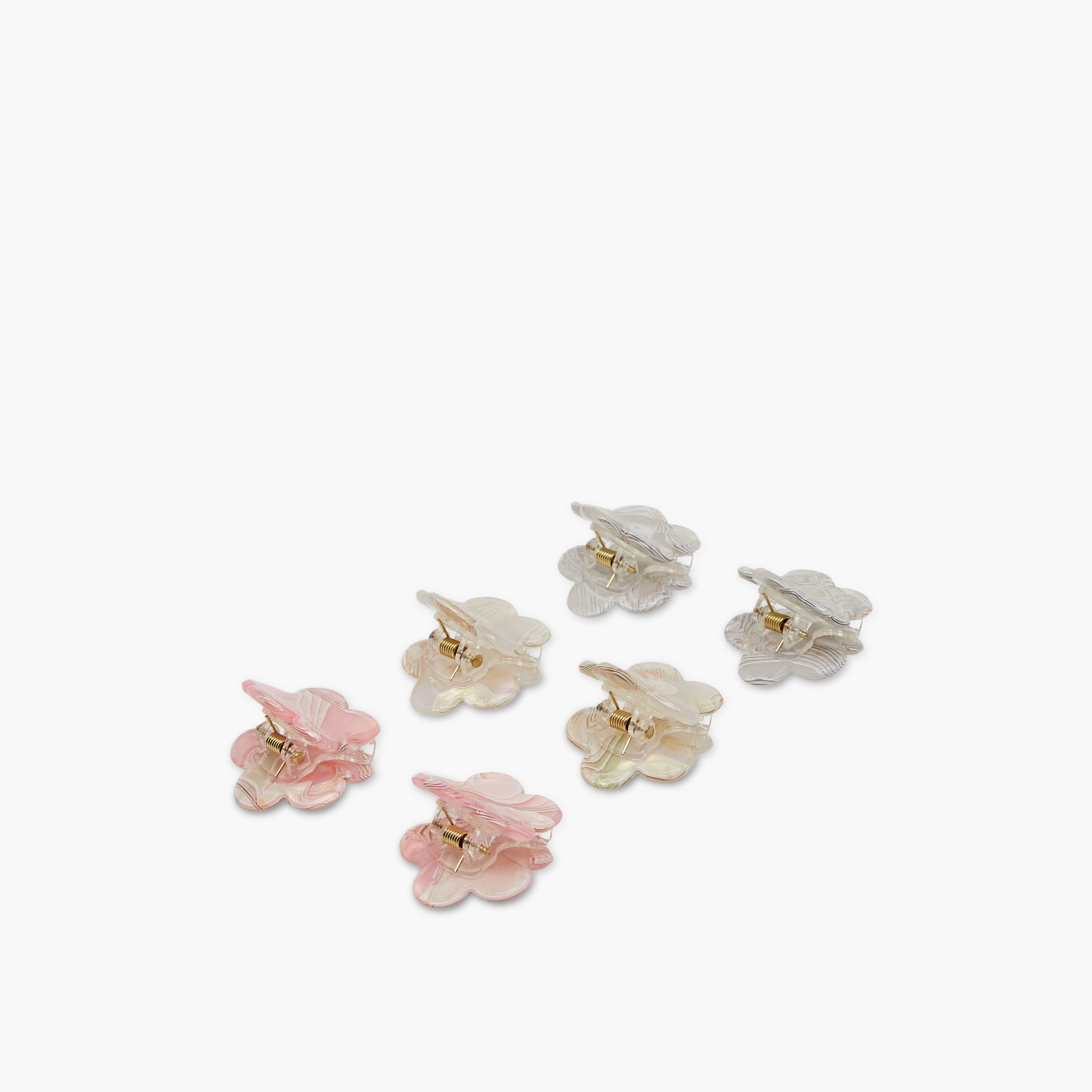 Floral Hair Clamp - Set of 6-women-hairaccessories-clamps-image-5