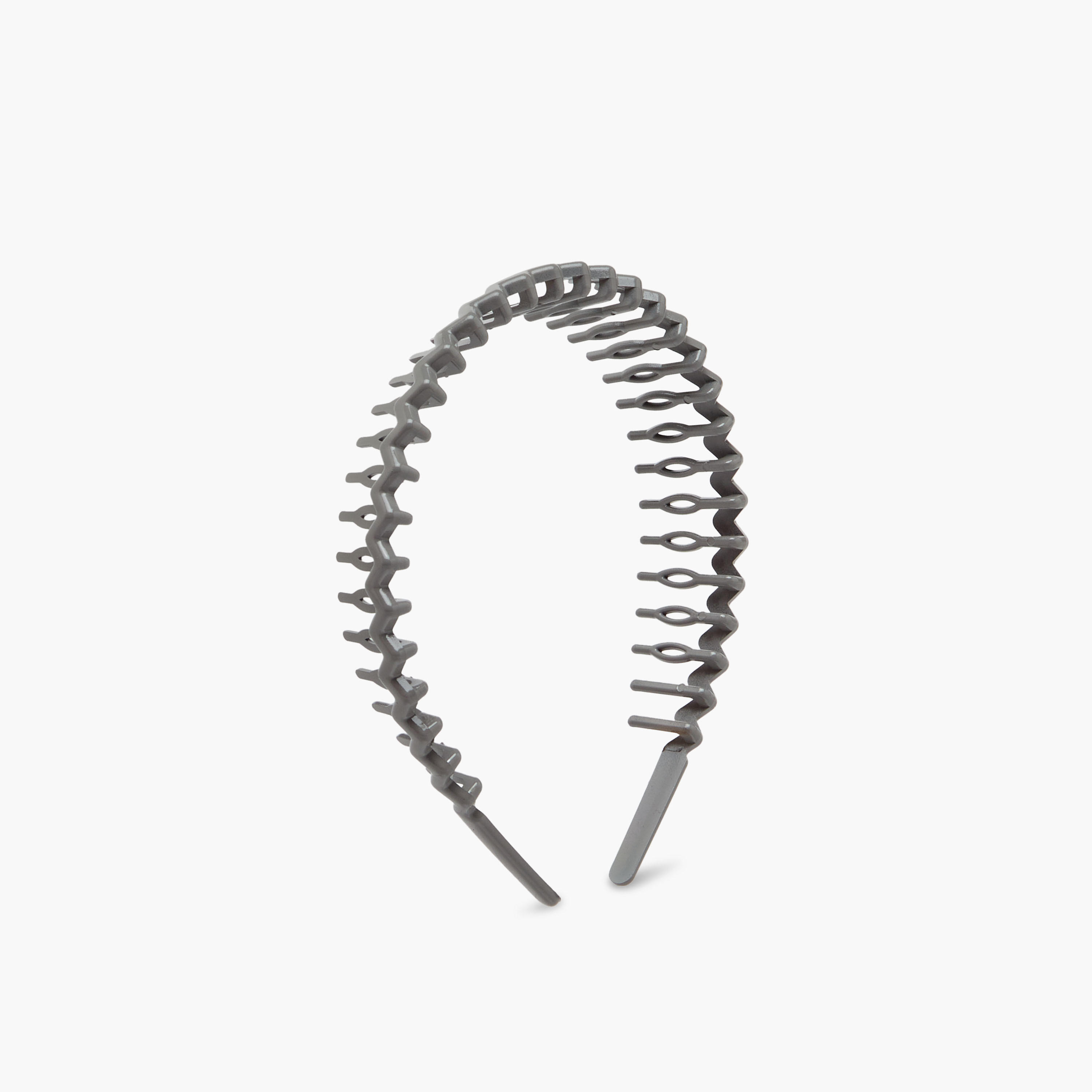 Solid Zig Zag Hairband - Set of 5-women-hairaccessories-bands-image-6