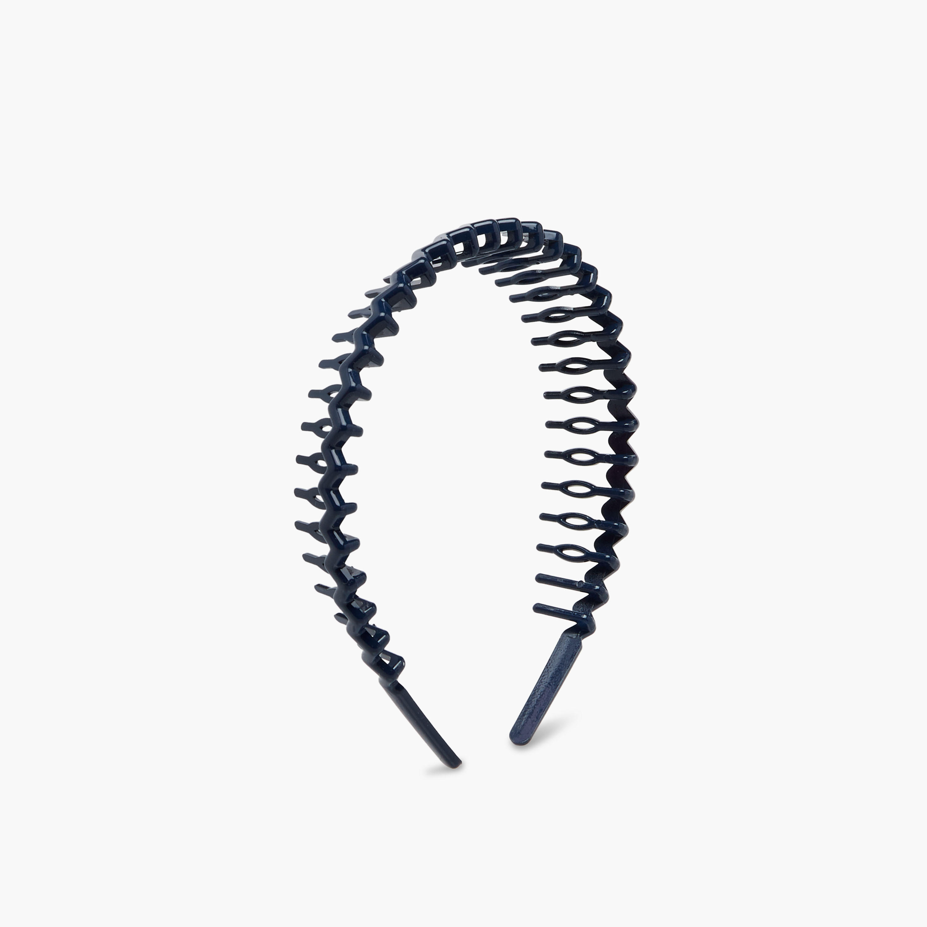 Solid Zig Zag Hairband - Set of 5-women-hairaccessories-bands-image-7