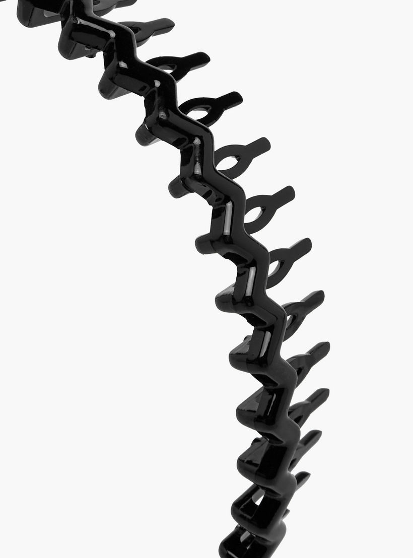 Solid Zig Zag Hairband - Set of 5-women-hairaccessories-bands-image-8