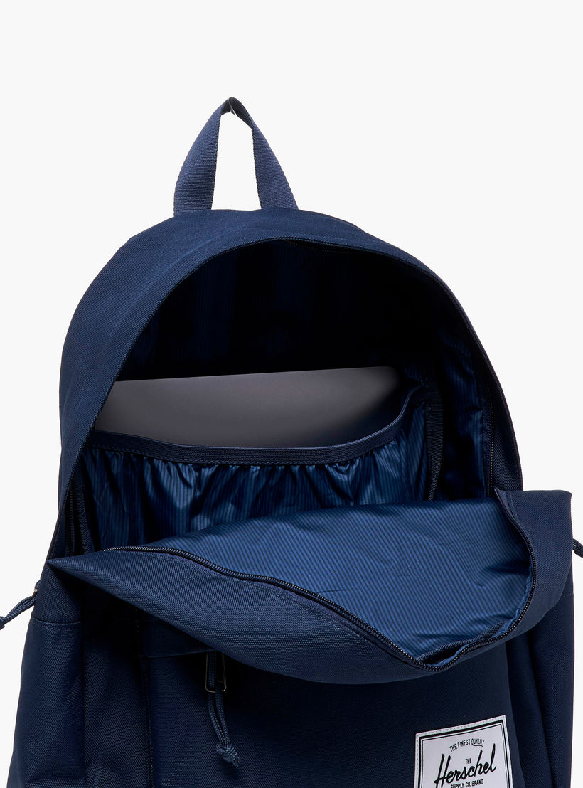 شنطة ظهر سادة بحمالات قابلة للتعديل وسحاب إغلاق من هيرشيل سابلاي كو - 43x31x16 سم-school-bagsandbackpacks-backpacks-image-6