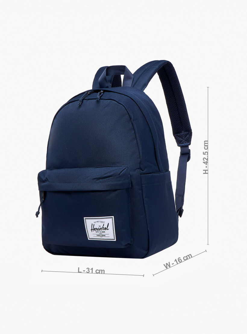 شنطة ظهر سادة بحمالات قابلة للتعديل وسحاب إغلاق من هيرشيل سابلاي كو - 43x31x16 سم-school-bagsandbackpacks-backpacks-image-7