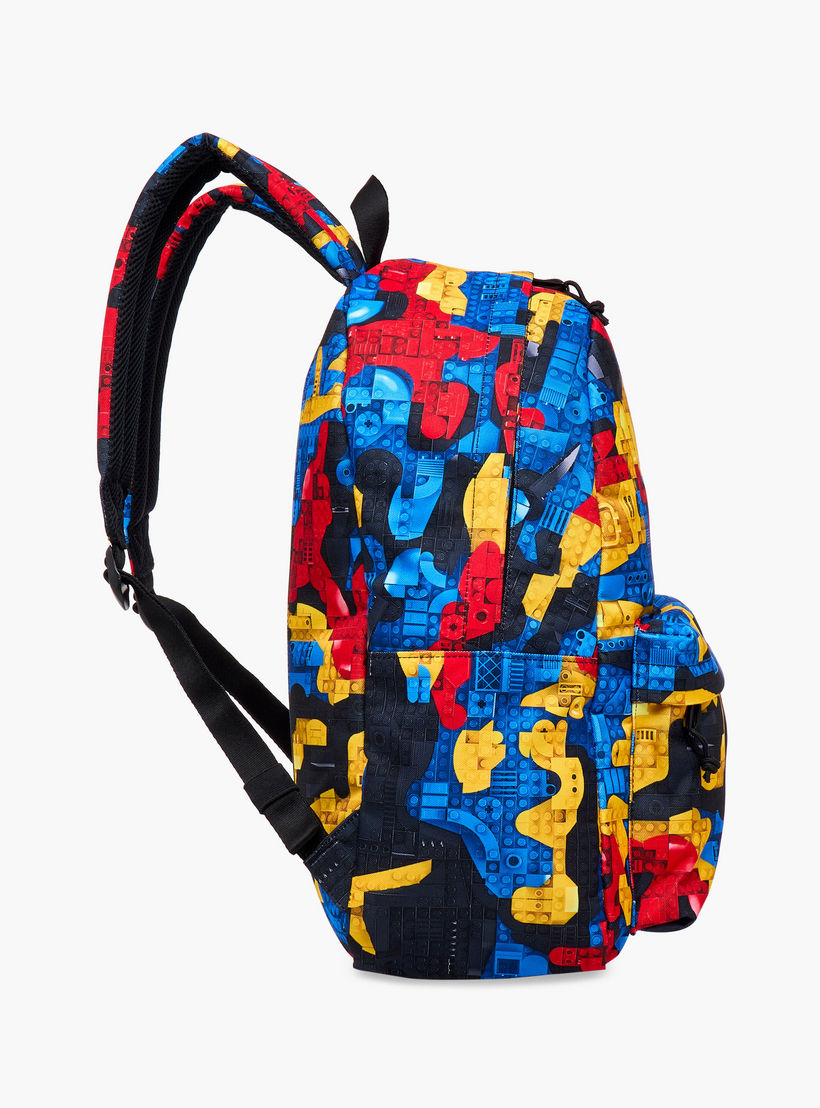 Herschel Supply Co Printed Backpack with Adjustable Straps and Zip Closure - 18x13x7 cms-school-bagsandbackpacks-backpacks-image-3