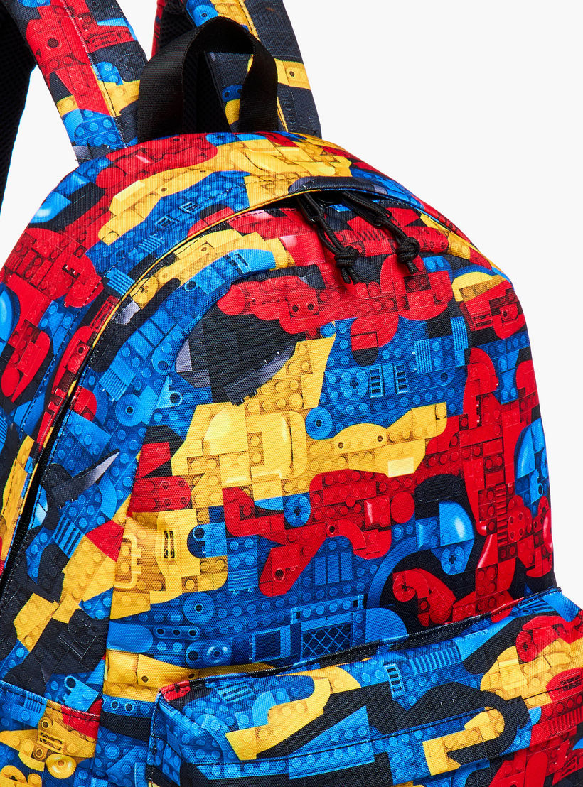 Herschel Supply Co Printed Backpack with Adjustable Straps and Zip Closure - 18x13x7 cms-school-bagsandbackpacks-backpacks-image-7