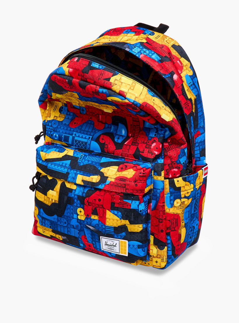 Herschel Supply Co Printed Backpack with Adjustable Straps and Zip Closure - 18x13x7 cms-school-bagsandbackpacks-backpacks-image-9