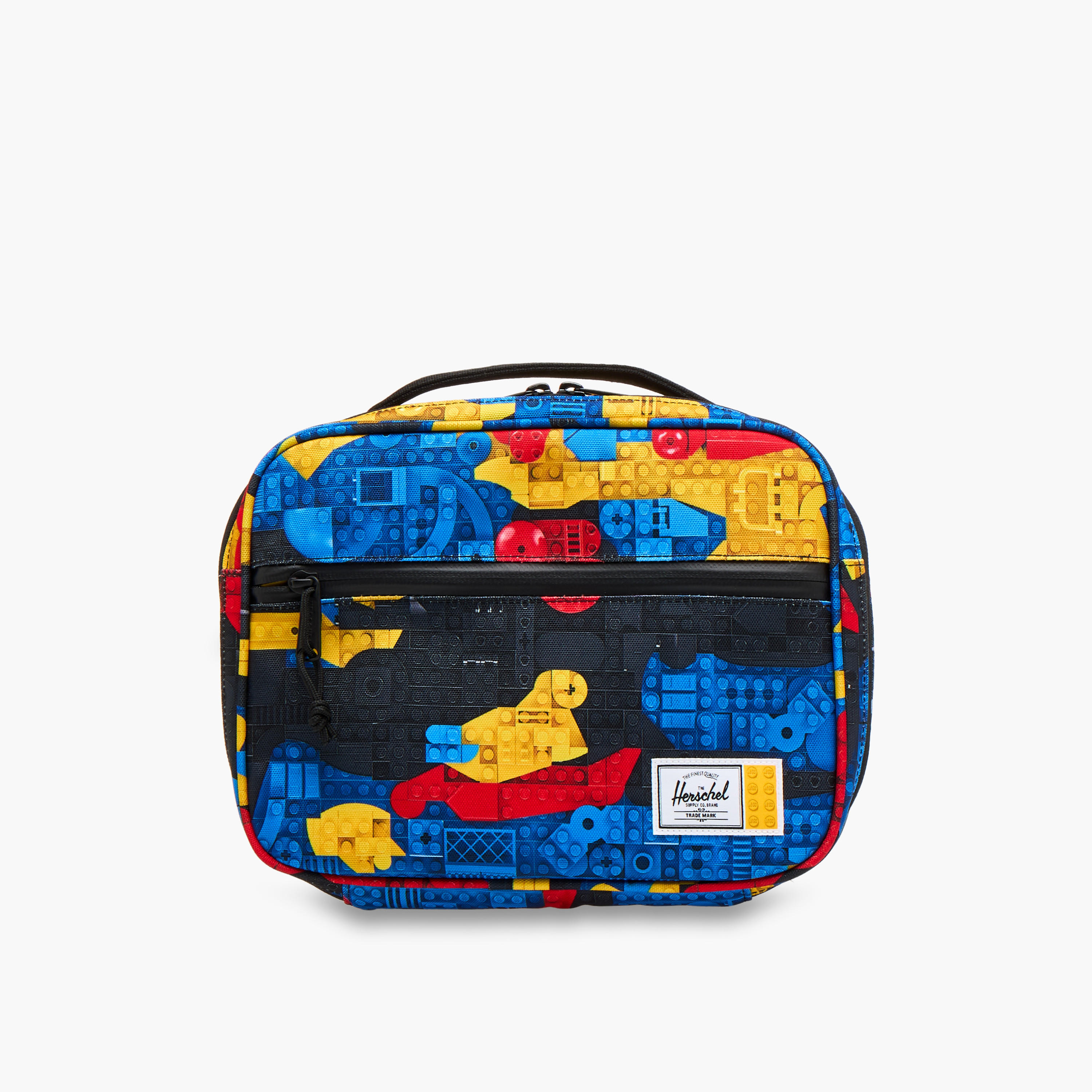Herschel Supply Co Lego Print Lunch Bag with Zip Closure-school-lunchessentials-lunchbags-image-1