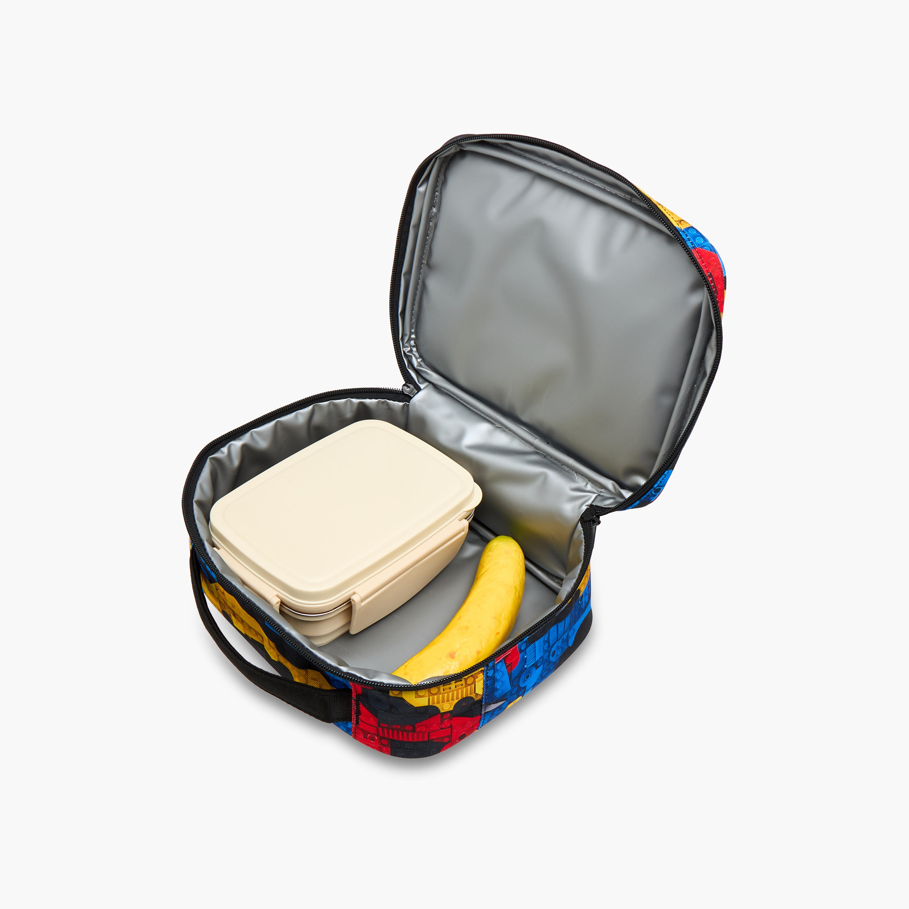 شنطة غداء بسحاب إغلاق وطبعات ليجو من هيرشيل سبلاي كو-school-lunchessentials-lunchbags-image-9