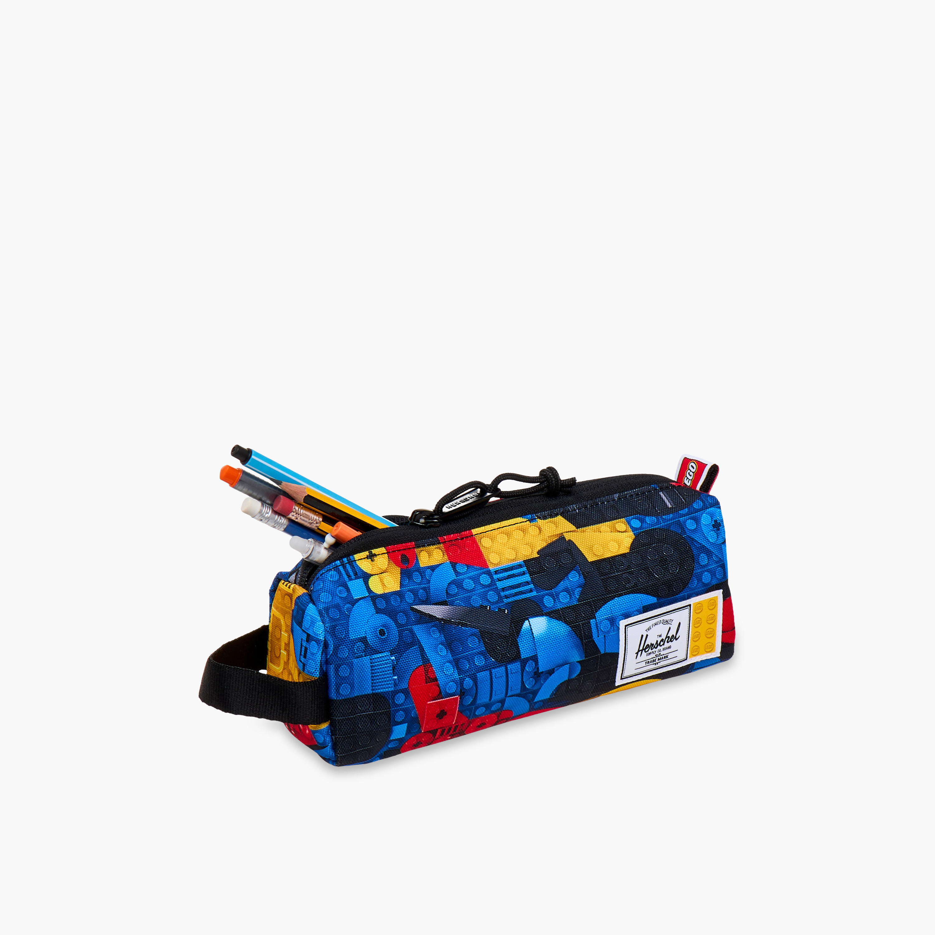Herschel Supply Co Lego Print Pencil Pouch with Zip Closure-school-stationery-pencilcases-image-8