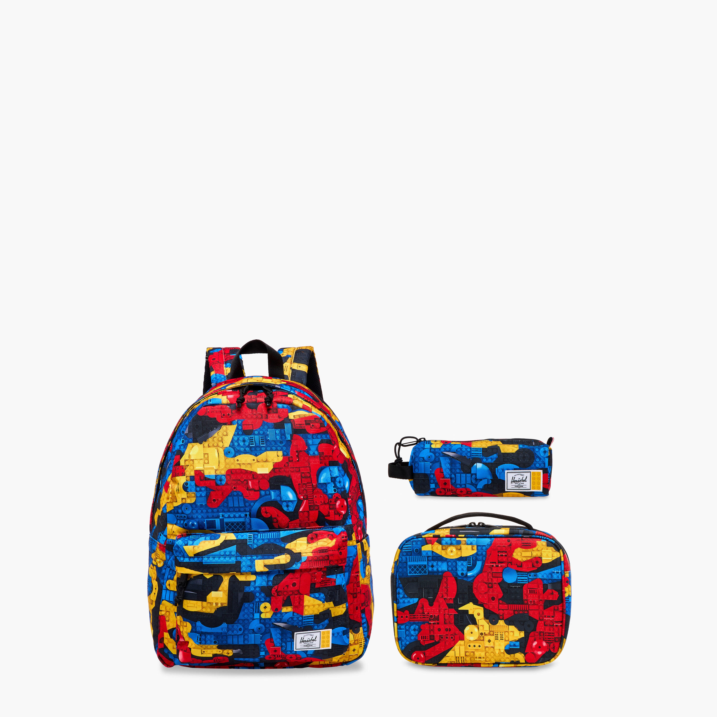 Herschel Supply Co Lego Print Pencil Pouch with Zip Closure-school-stationery-pencilcases-image-9