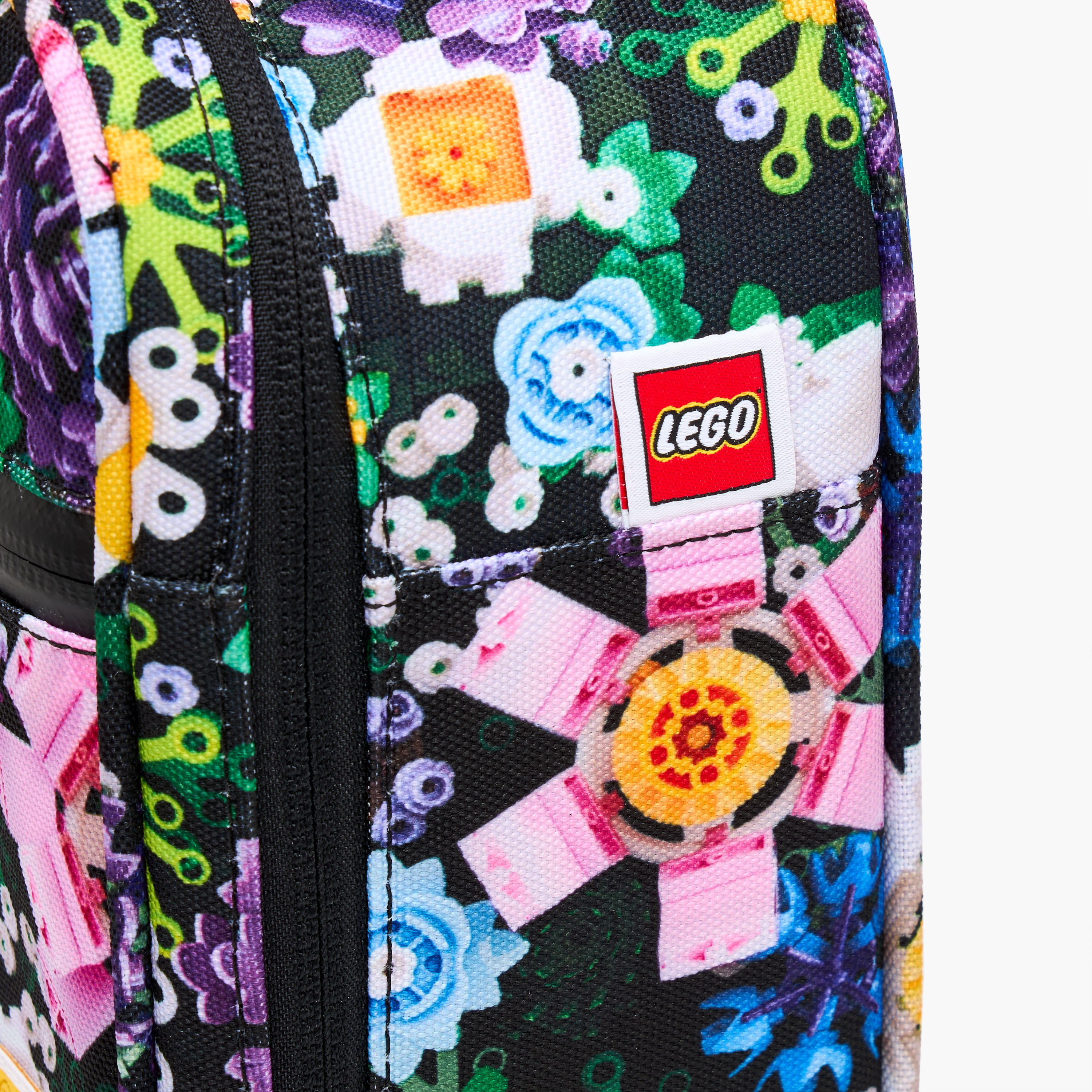 Herschel Supply Co Lego Print Lunch Bag with Zip Closure-school-lunchessentials-lunchbags-image-5