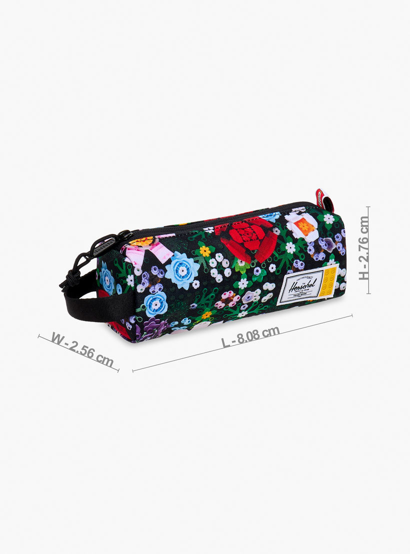 Herschel Supply Co Lego Settlement Print Pencil Pouch with Zip Closure-school-stationery-pencilcases-image-2