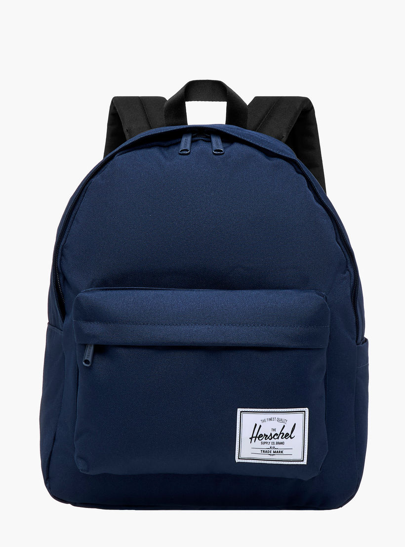Herschel Supply Co Solid Backpack with Adjustable Straps and Zip Closure - 15x35x42 cms-school-bagsandbackpacks-backpacks-image-1