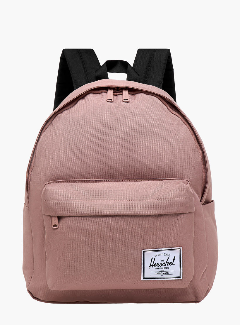 Herschel Supply Co Solid Backpack with Adjustable Straps and Zip Closure - 15x35x42 cms-school-bagsandbackpacks-backpacks-image-1