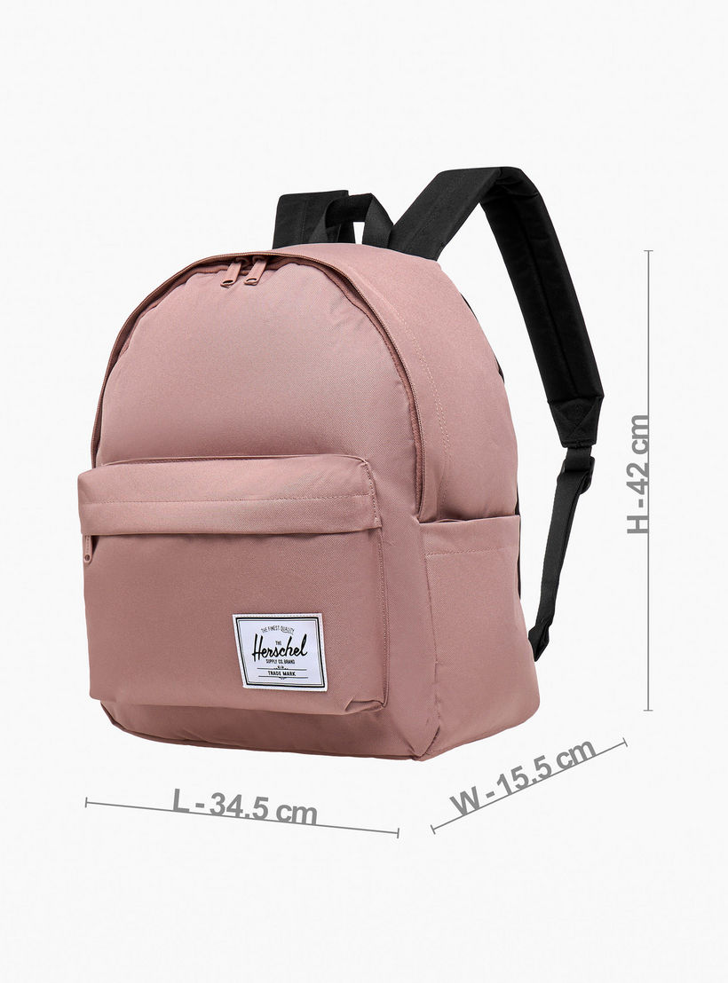 Herschel Supply Co Solid Backpack with Adjustable Straps and Zip Closure - 15x35x42 cms-school-bagsandbackpacks-backpacks-image-7