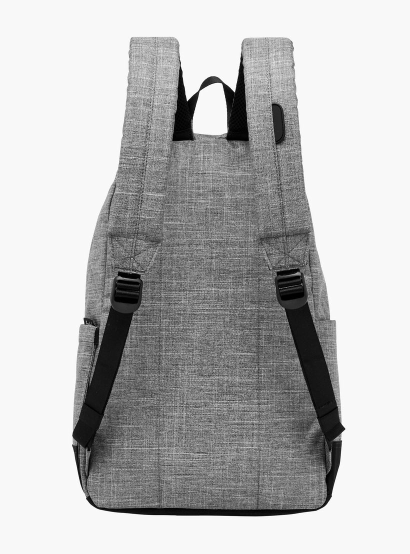 Herschel Supply Co Solid Backpack with Adjustable Straps and Zip Closure - 46x31x17 cms-school-bagsandbackpacks-backpacks-image-4