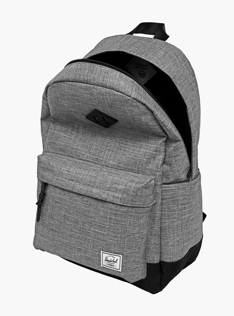 Herschel Supply Co Solid Backpack with Adjustable Straps and Zip Closure - 46x31x17 cms-school-bagsandbackpacks-backpacks-image-5