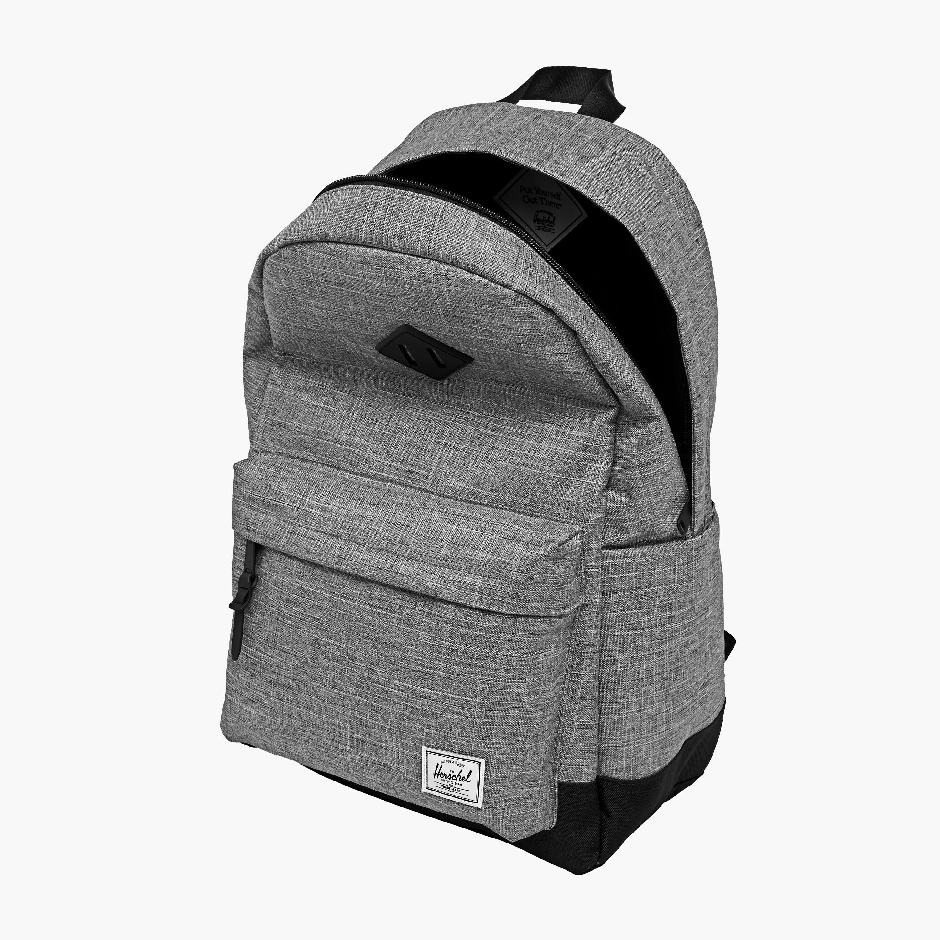 Herschel Supply Co Solid Backpack with Adjustable Straps and Zip Closure - 46x31x17 cms-school-bagsandbackpacks-backpacks-image-7