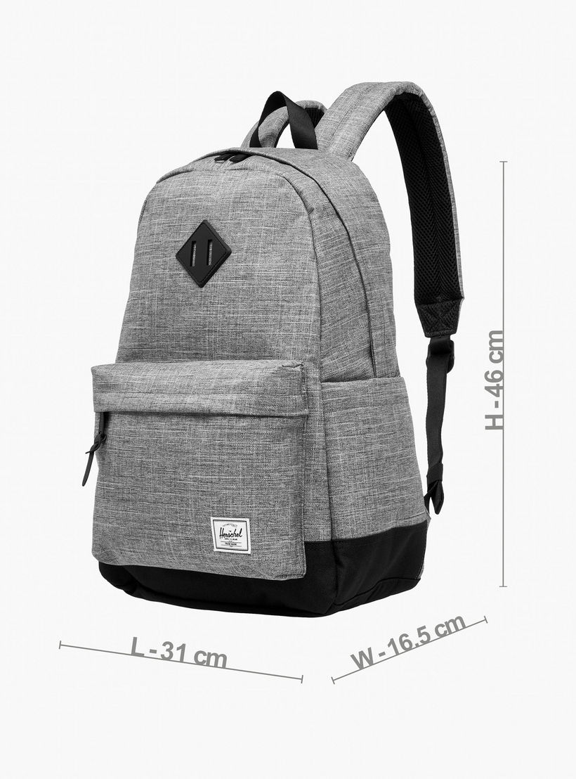 Herschel Supply Co Solid Backpack with Adjustable Straps and Zip Closure - 46x31x17 cms-school-bagsandbackpacks-backpacks-image-7