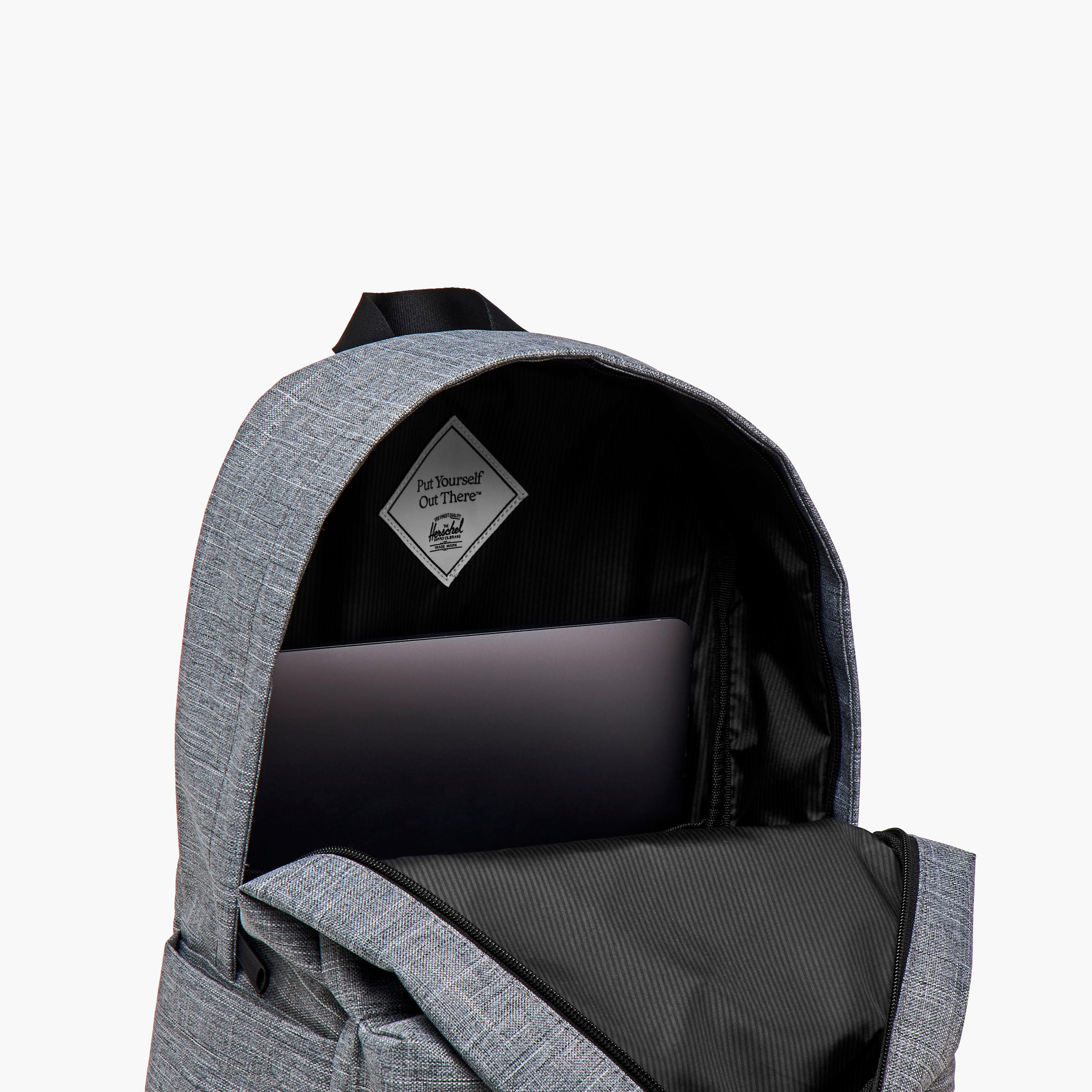 Herschel Supply Co Solid Backpack with Adjustable Straps and Zip Closure - 46x31x17 cms-school-bagsandbackpacks-backpacks-image-8
