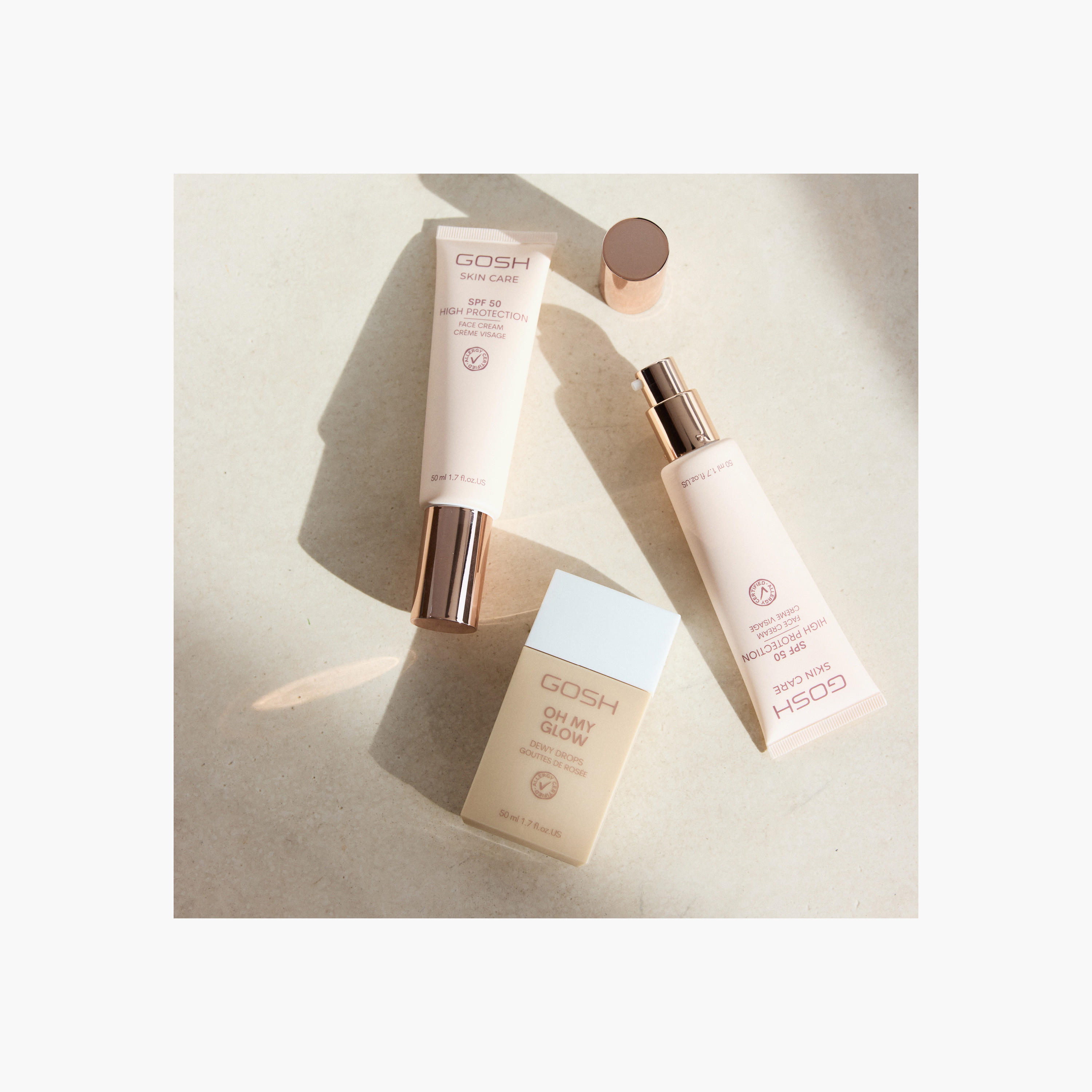 Gosh Skin High Protection Face Cream SPF 50 - 50 ml-beautyandpersonalcare-skin-suncare-facesunscreen-image-3