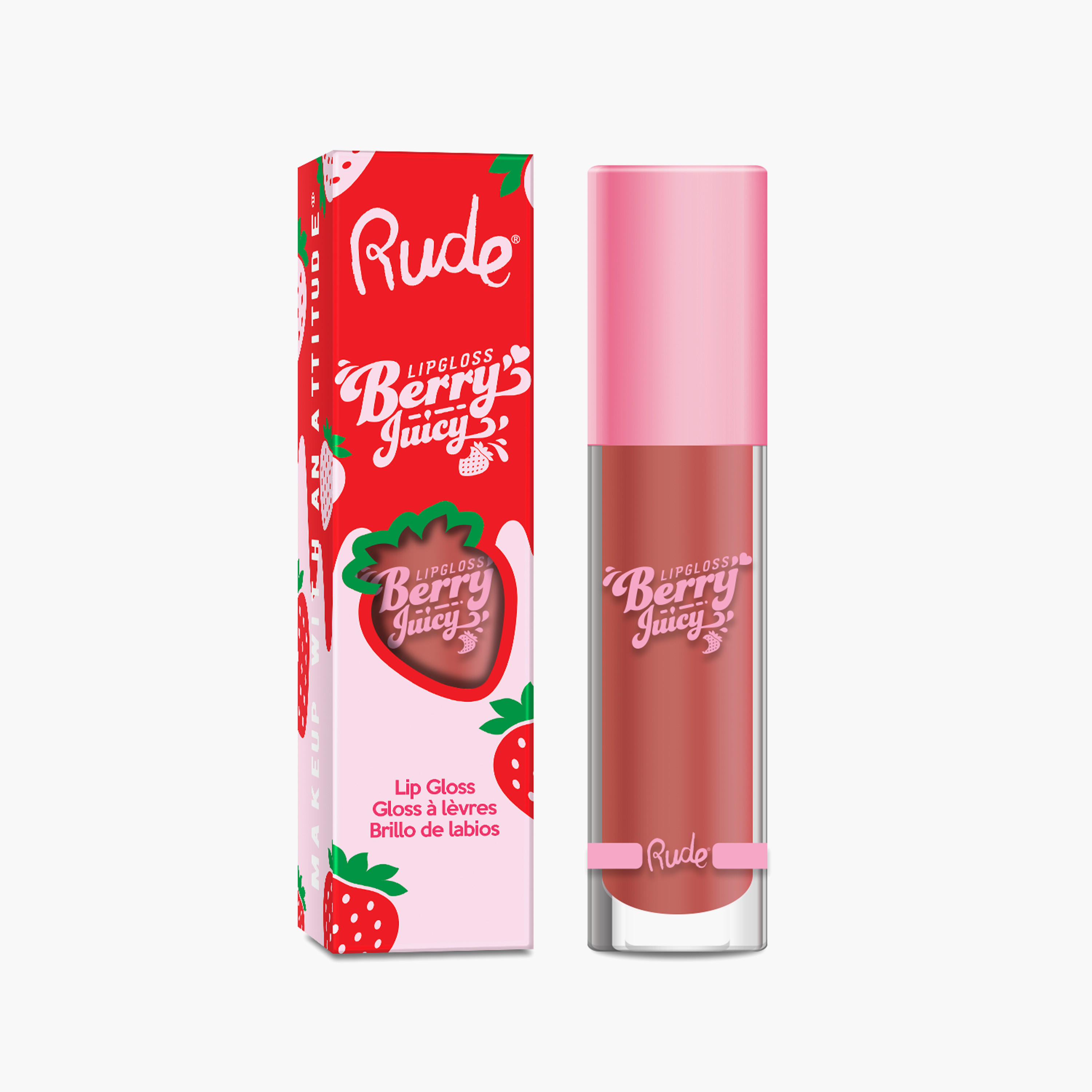 Rude Berry Juicy Lip Gloss - 4 gms-beautyandpersonalcare-makeup-lips-lipglossesandbalms-image-1