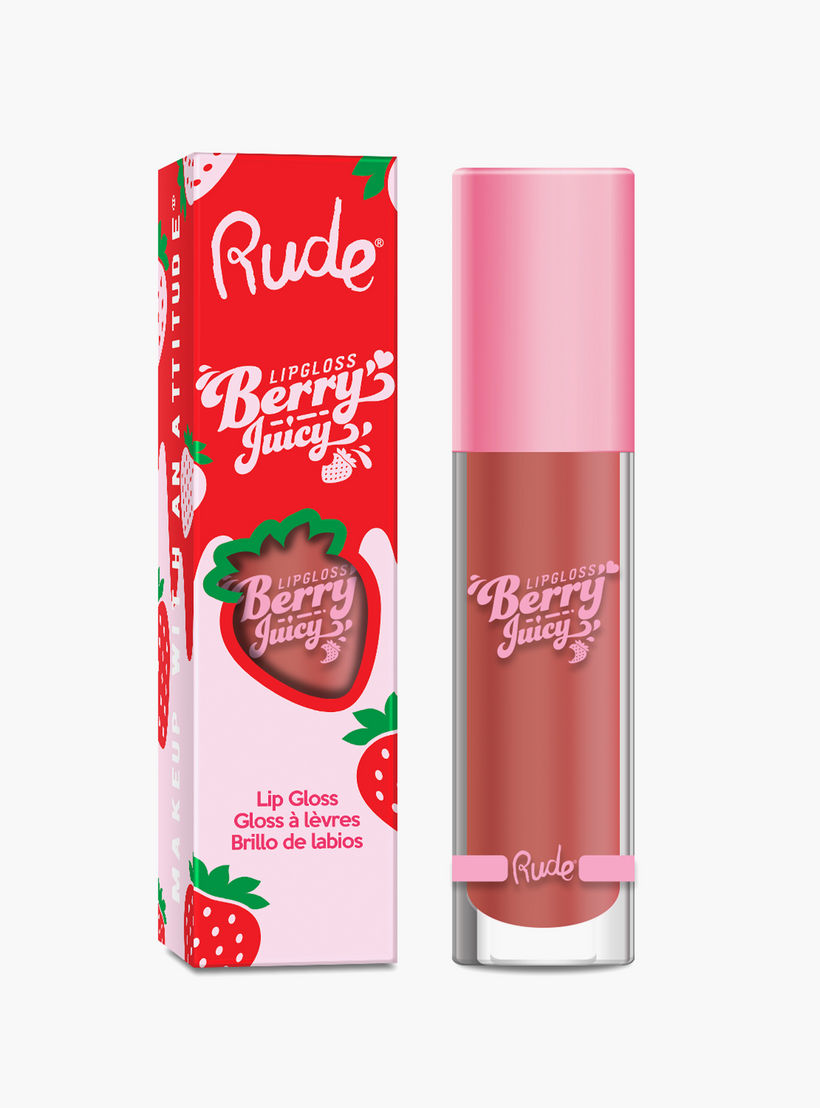 Rude Berry Juicy Lip Gloss - 4 gms-beautyandpersonalcare-makeup-lips-lipglossesandbalms-image-1