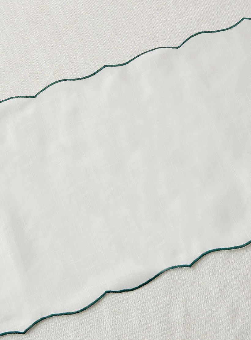 Peacock Print Table Runner - 180x35 cms-household-dining-tablelinen-runnersandtablecovers-image-3