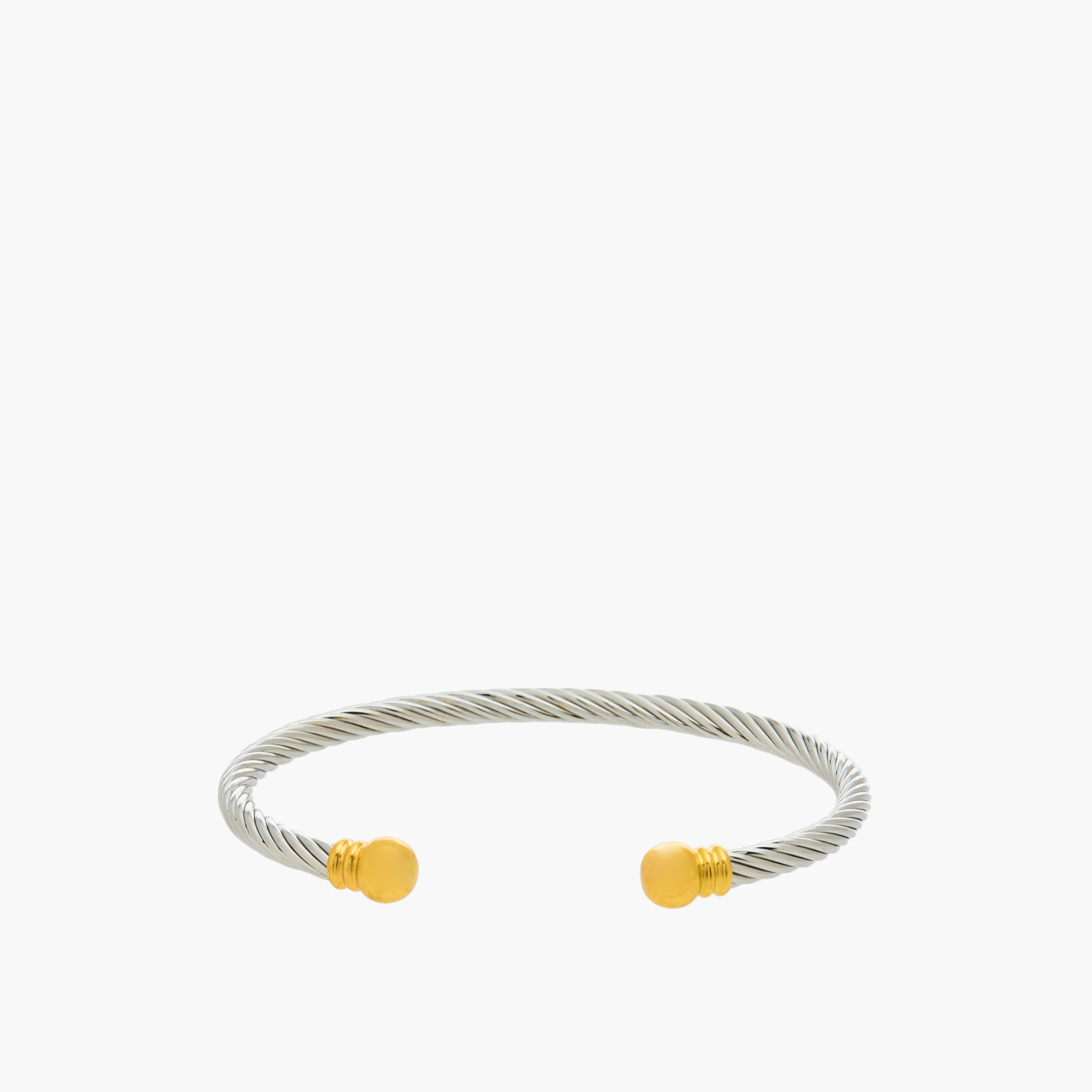 Textured Cuff Bracelet-women-watchesandjewellery-jewellery-banglesandbracelets-image-1
