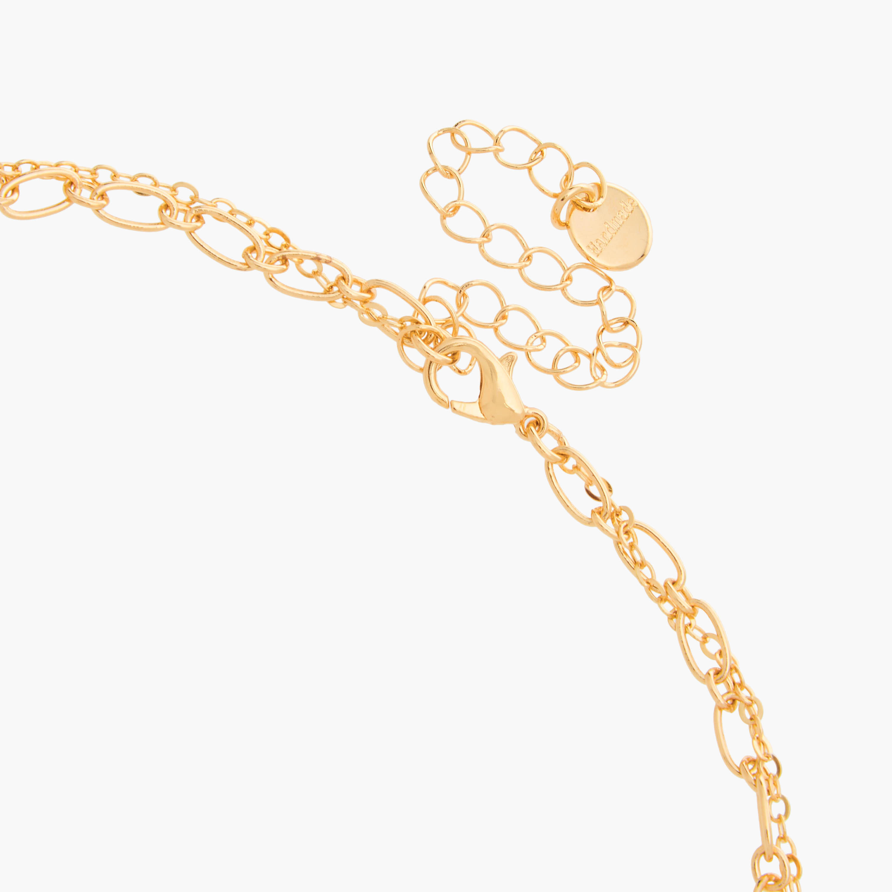 Metallic Pendant Layered Necklace with Lobster Clasp-women-watchesandjewellery-jewellery-necklacesandpendants-image-5