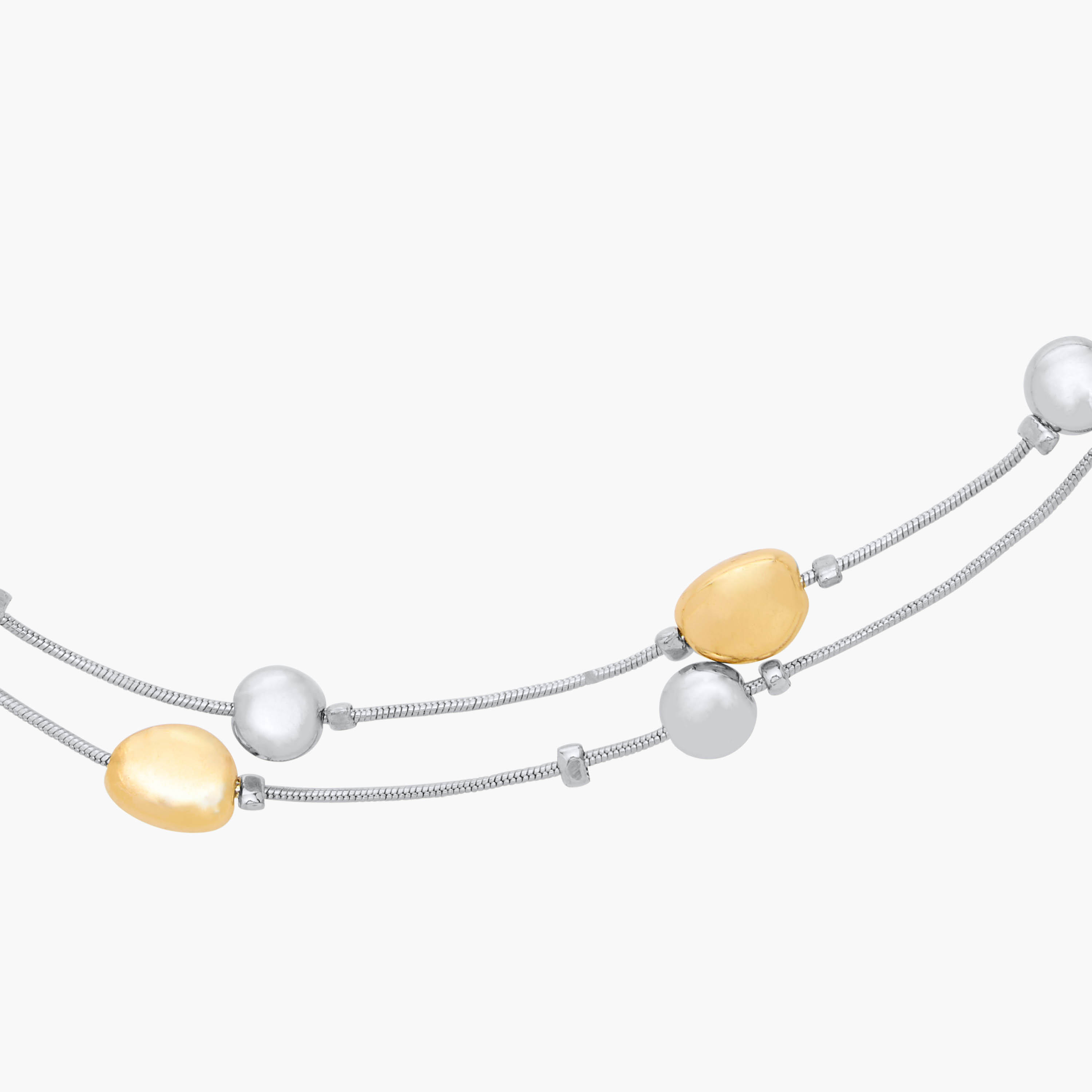 عقد متعدّد الطبقات مزيّن بمشبك إغلاق - طقم 3 قطع-women-watchesandjewellery-jewellery-necklacesandpendants-image-3