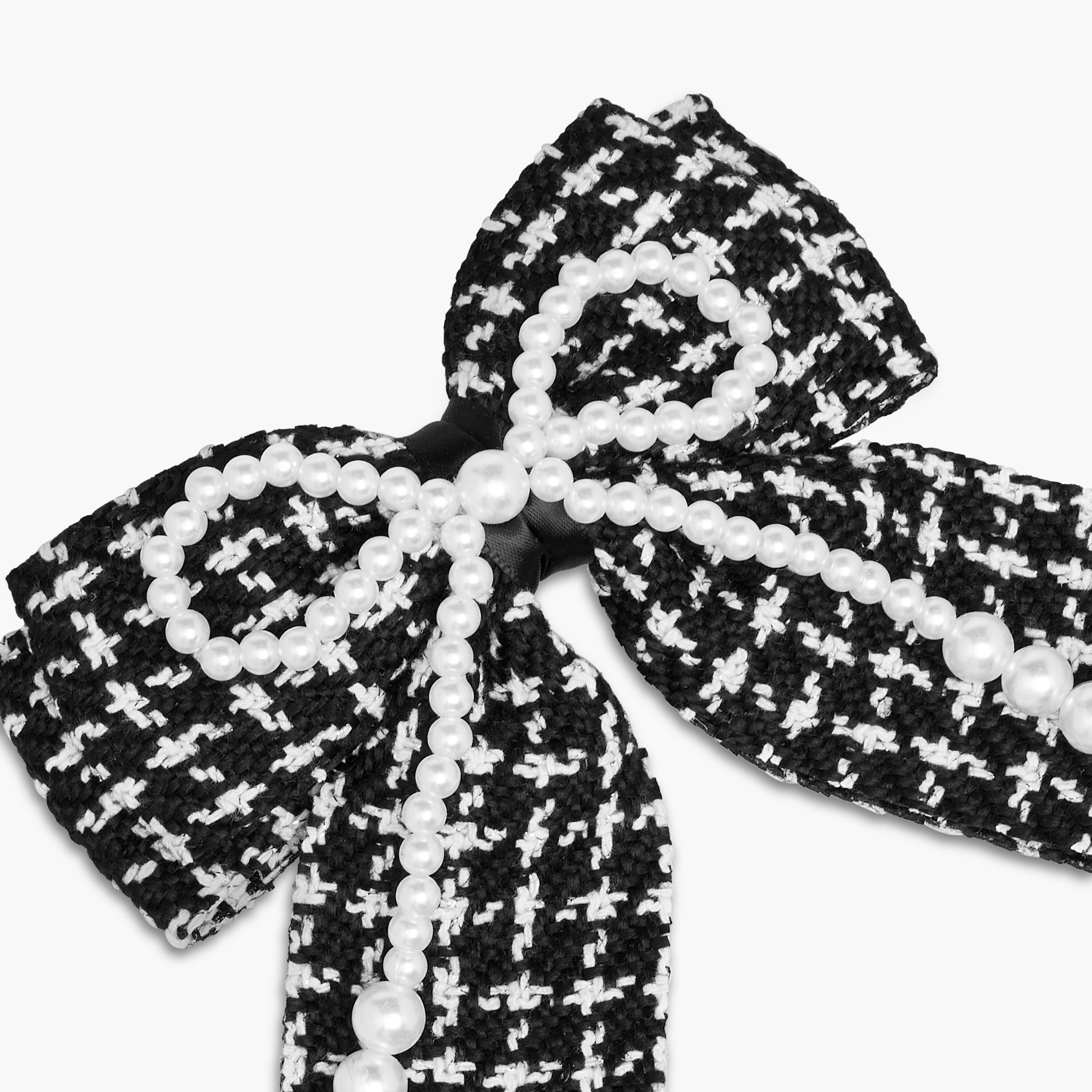 Bow Shape Hair Clip with Pearl Detail-women-hairaccessories-clips-image-2
