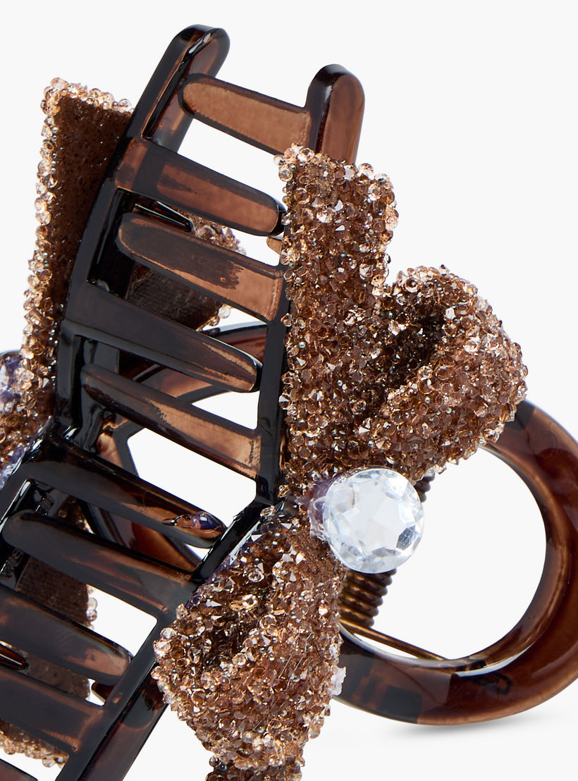 Hair Clamp with Bow Accent-women-hairaccessories-clamps-image-3