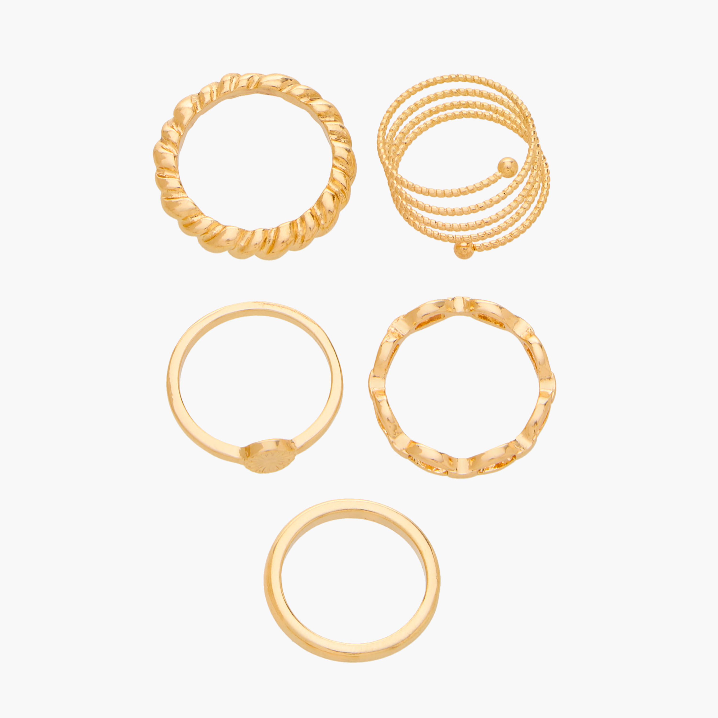 Assorted 5-Piece Ring Set - S-M-women-watchesandjewellery-jewellery-rings-image-1