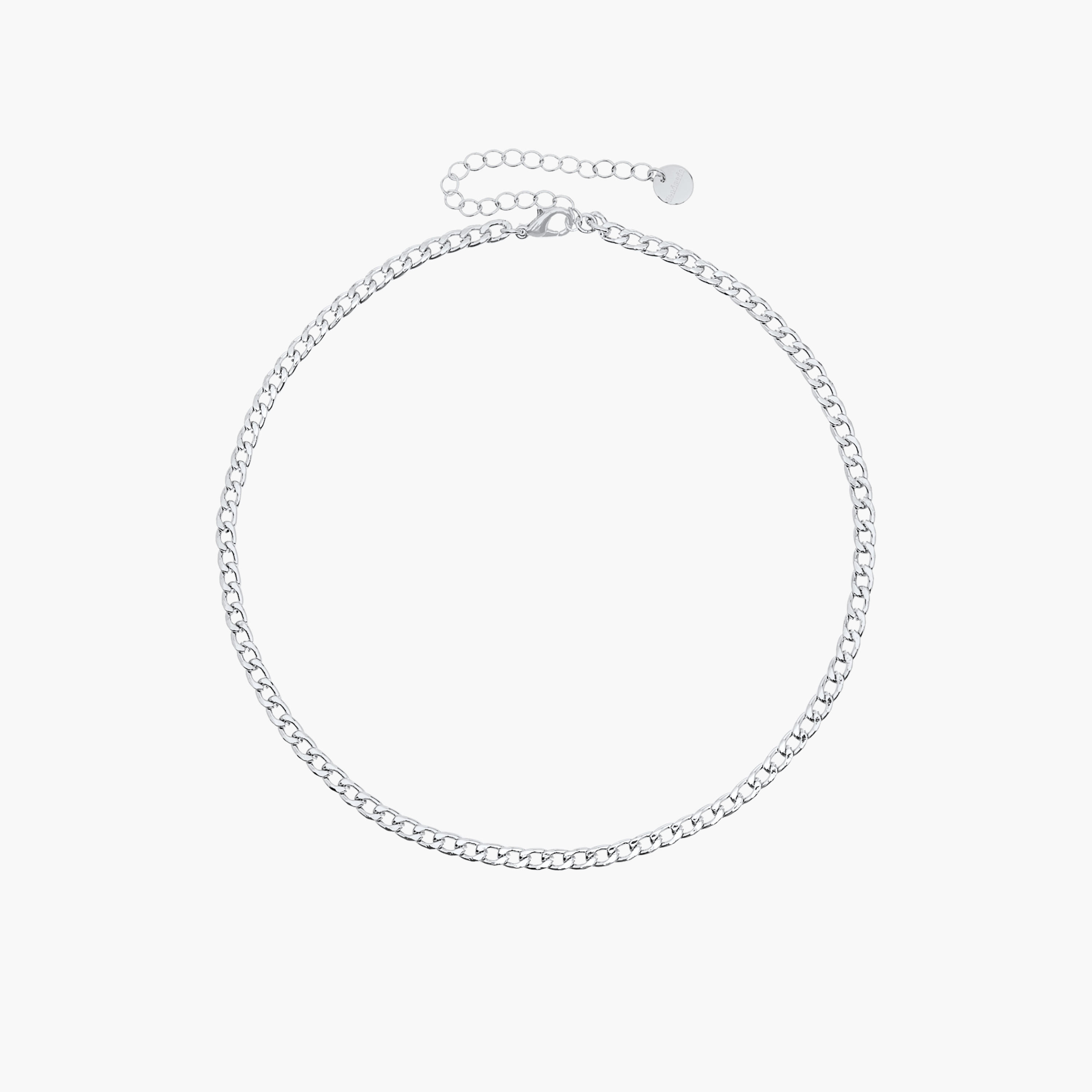 Metallic Necklace with Lobster Clasp Closure-women-watchesandjewellery-jewellery-necklacesandpendants-image-1