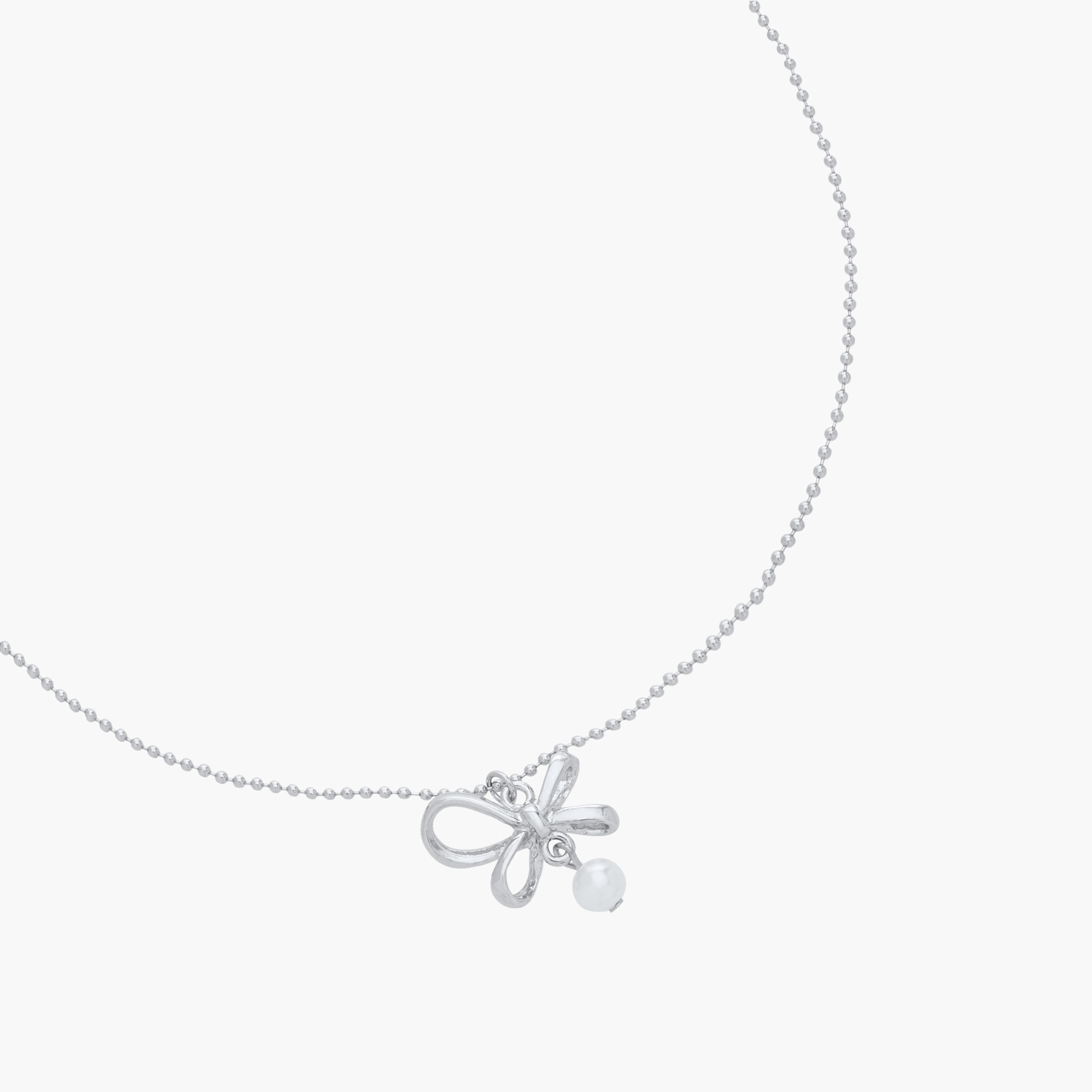 عقد بدلاية فيونكة ومشبك إغلاق من تشارمز-women-watchesandjewellery-jewellery-necklacesandpendants-image-2