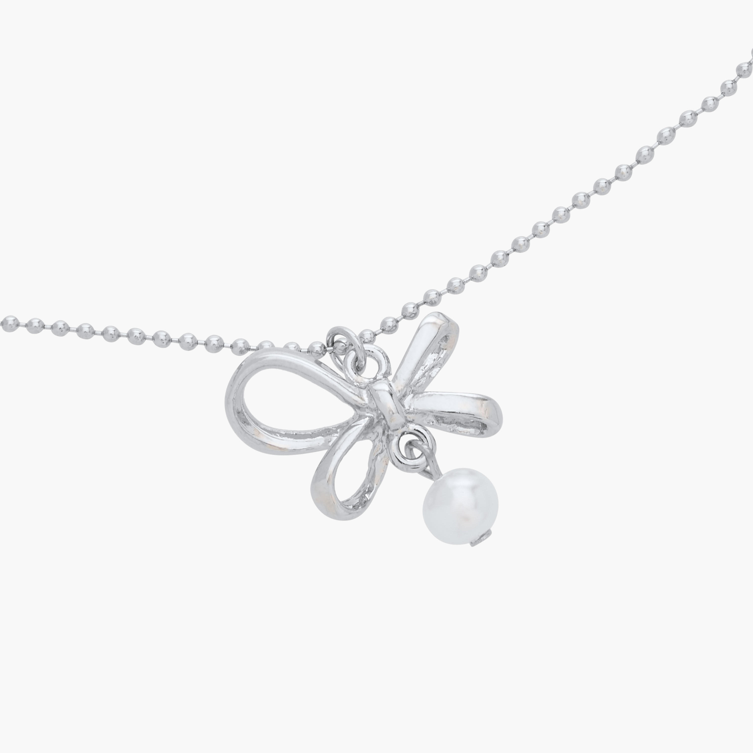 عقد بدلاية فيونكة ومشبك إغلاق من تشارمز-women-watchesandjewellery-jewellery-necklacesandpendants-image-3
