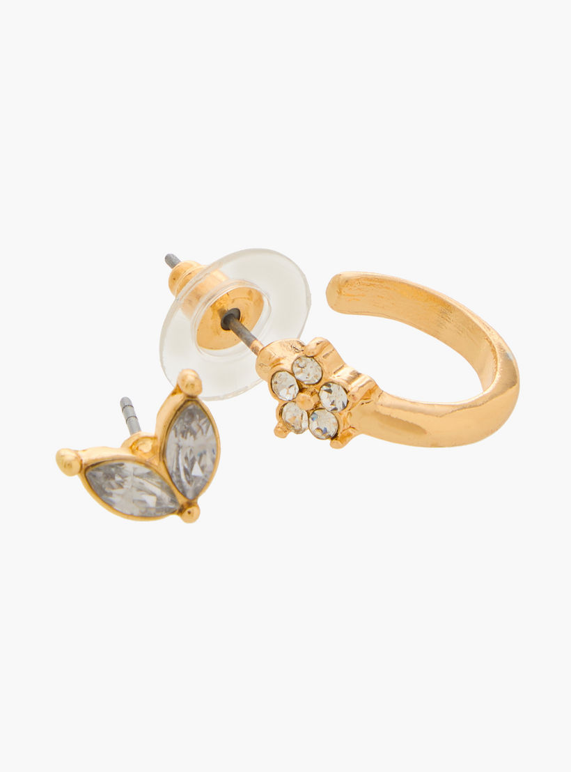 Assorted Earrings with Pushback Closure - Set of 15-women-watchesandjewellery-jewellery-earrings-image-4