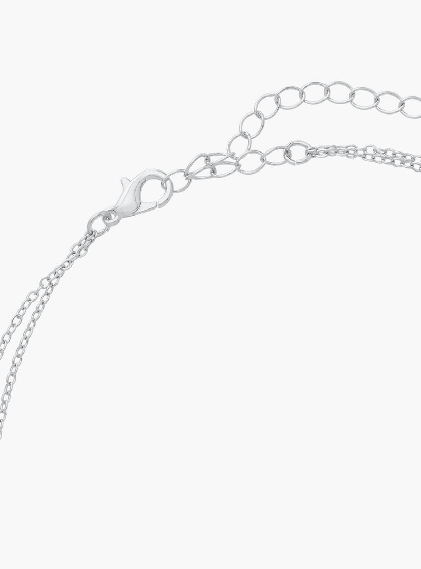 Alphabet Pendant Layered Necklace with Lobster Clasp Closure-women-watchesandjewellery-jewellery-necklacesandpendants-image-4