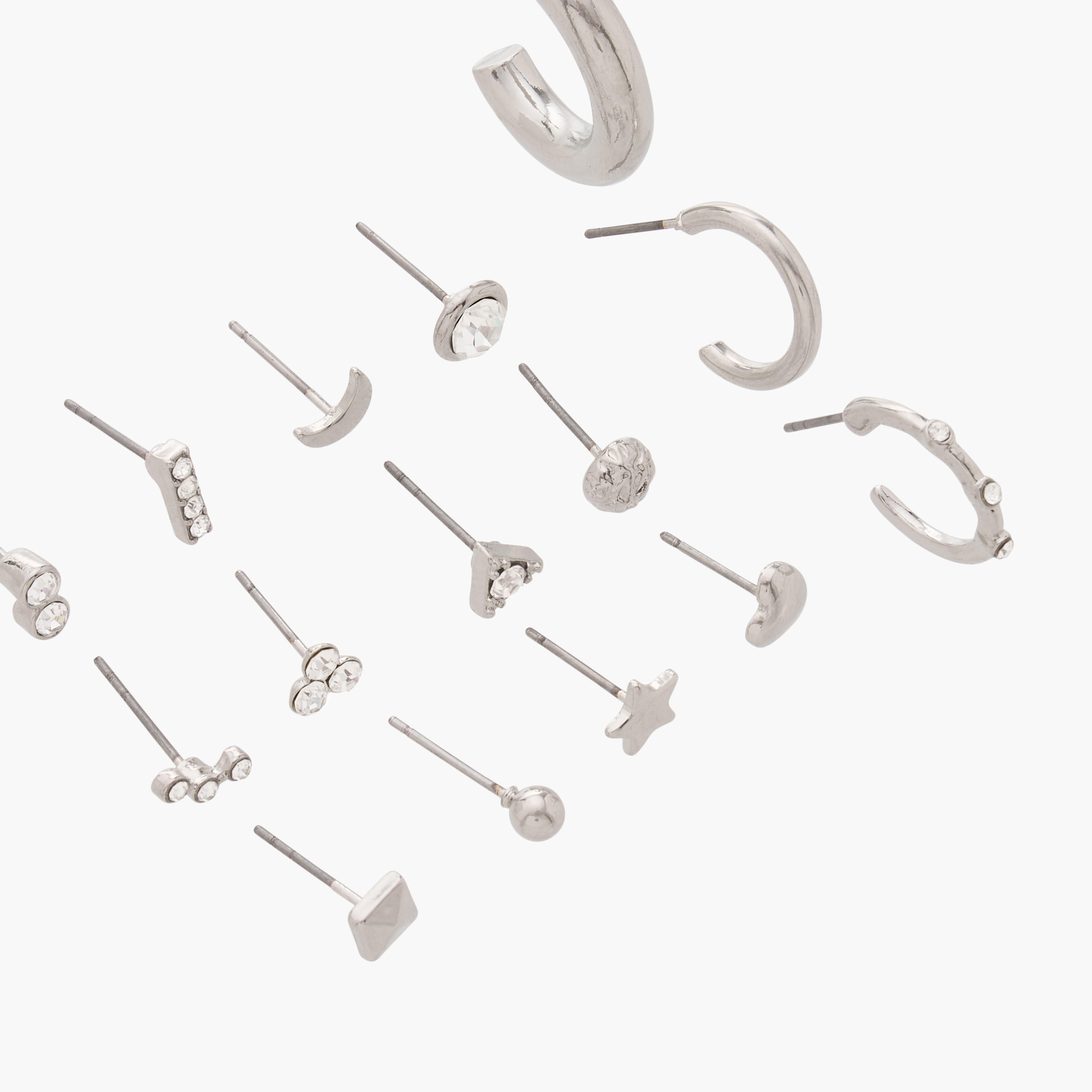 Assorted Earrings with Pushback Closure - Set of 12-women-watchesandjewellery-jewellery-earrings-image-3