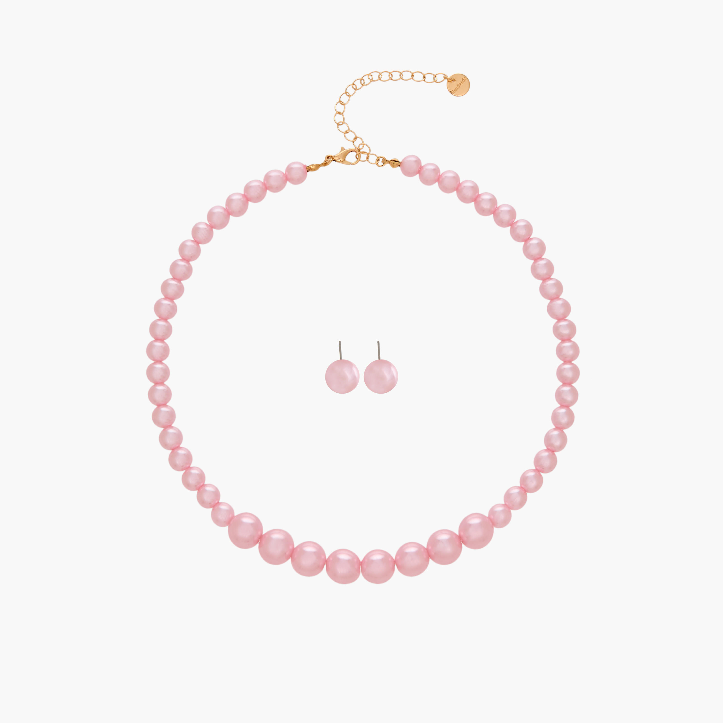Beaded Necklace and Earrings Set-women-watchesandjewellery-jewellery-jewellerysets-image-1