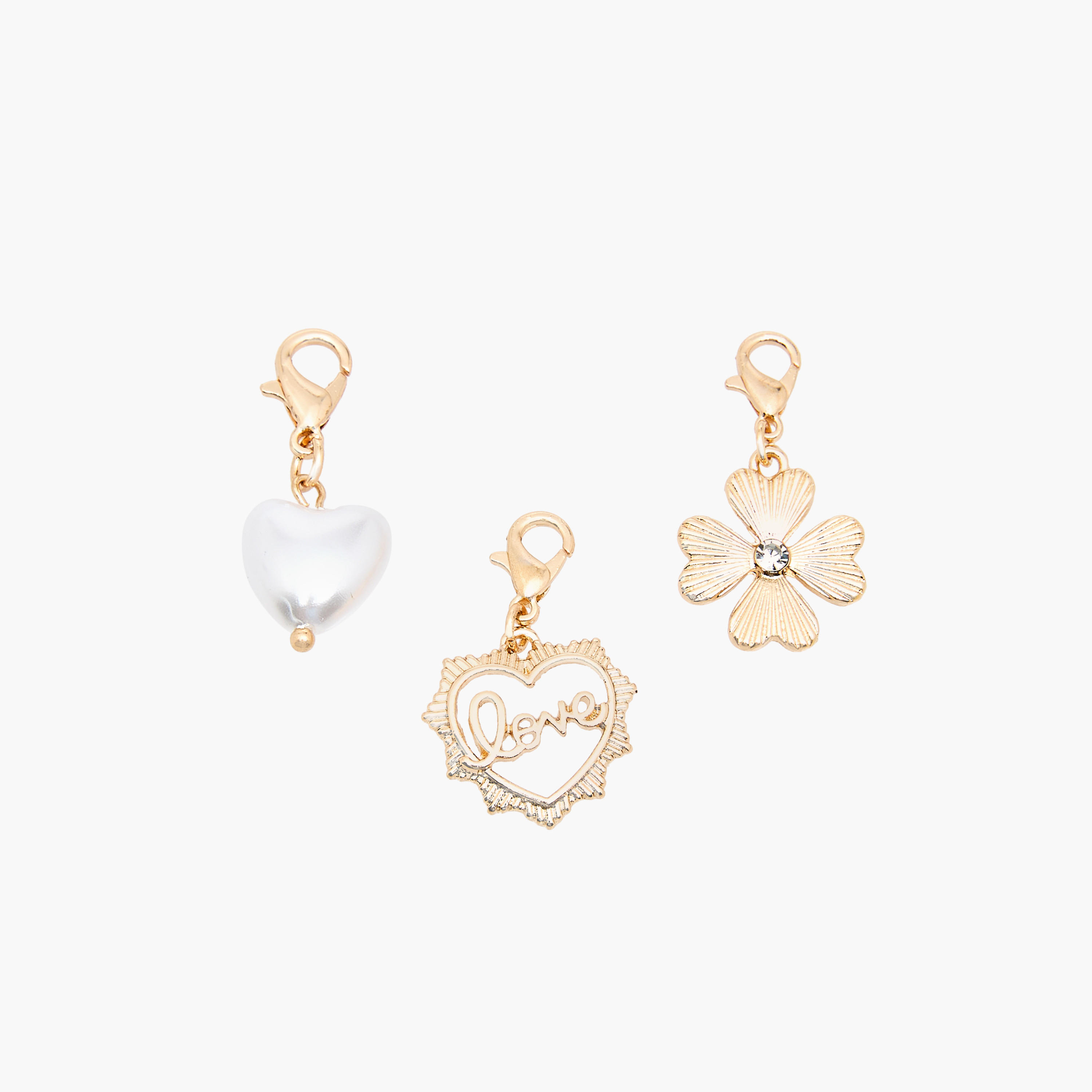 Embellished Necklace with Lobster Clasp and 3 Charms-women-watchesandjewellery-jewellery-necklacesandpendants-image-5