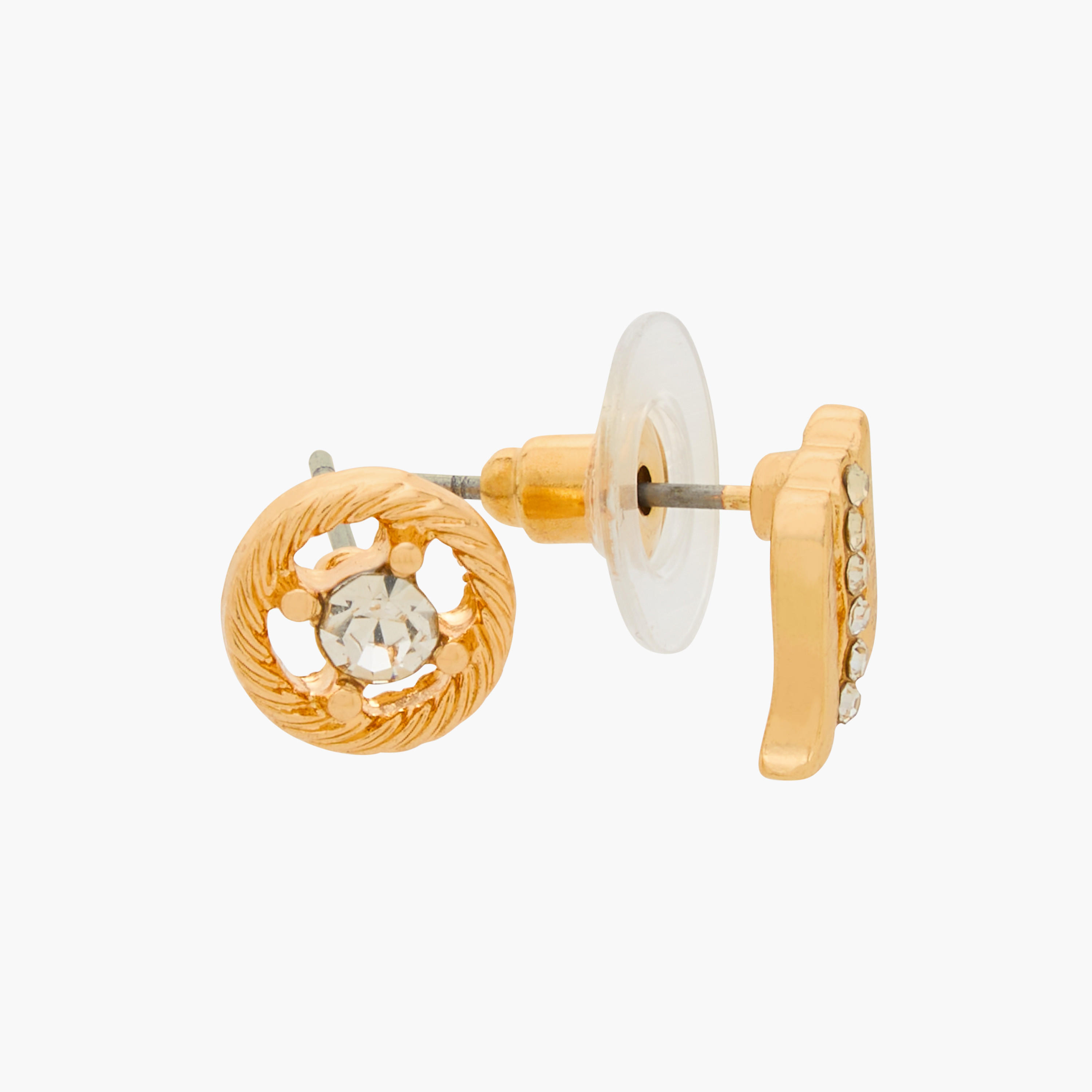 Embellished Stud Earrings with Pushback Closure - Set of 20-women-watchesandjewellery-jewellery-earrings-image-4