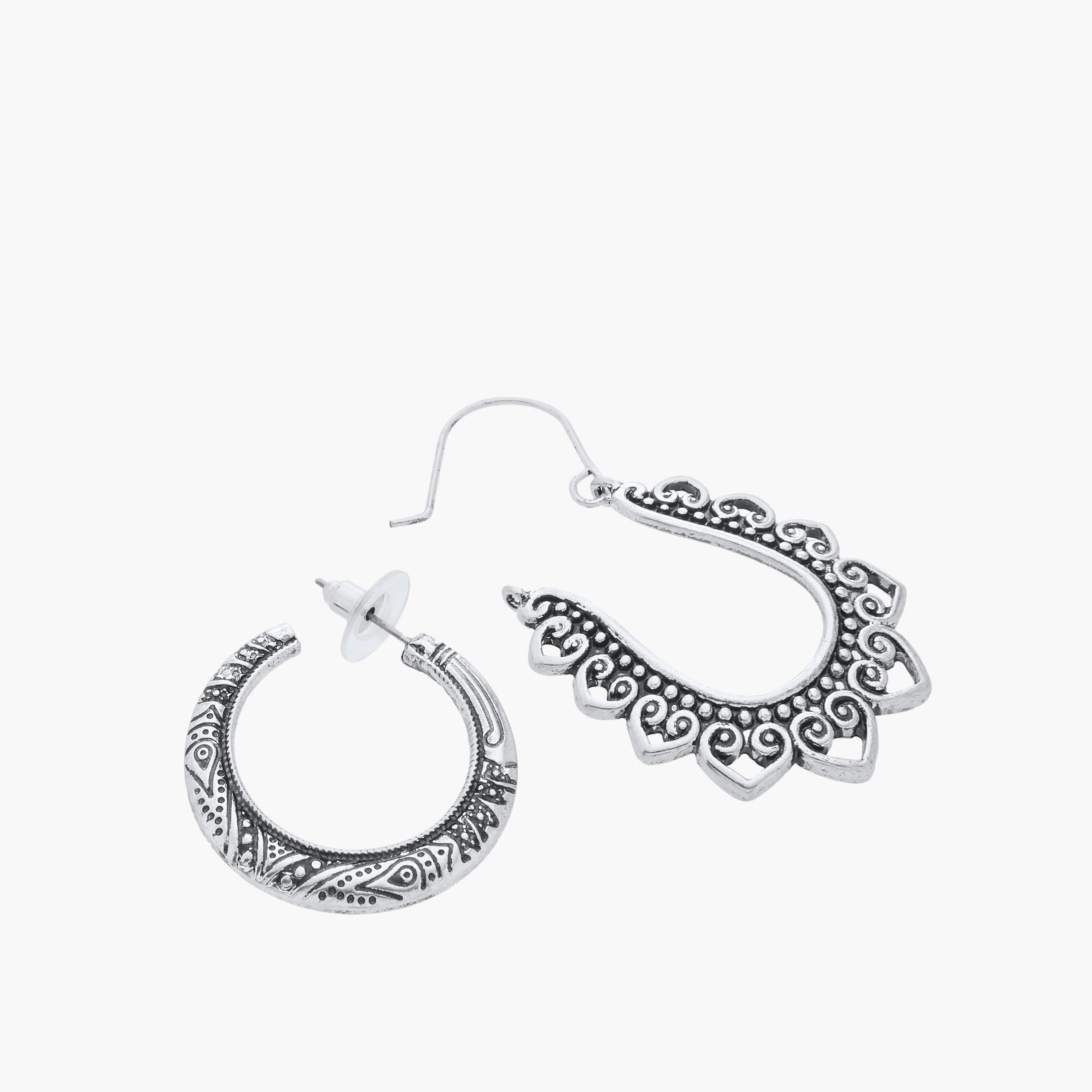 Assorted Earrings - Set of 6-women-watchesandjewellery-jewellery-earrings-image-4