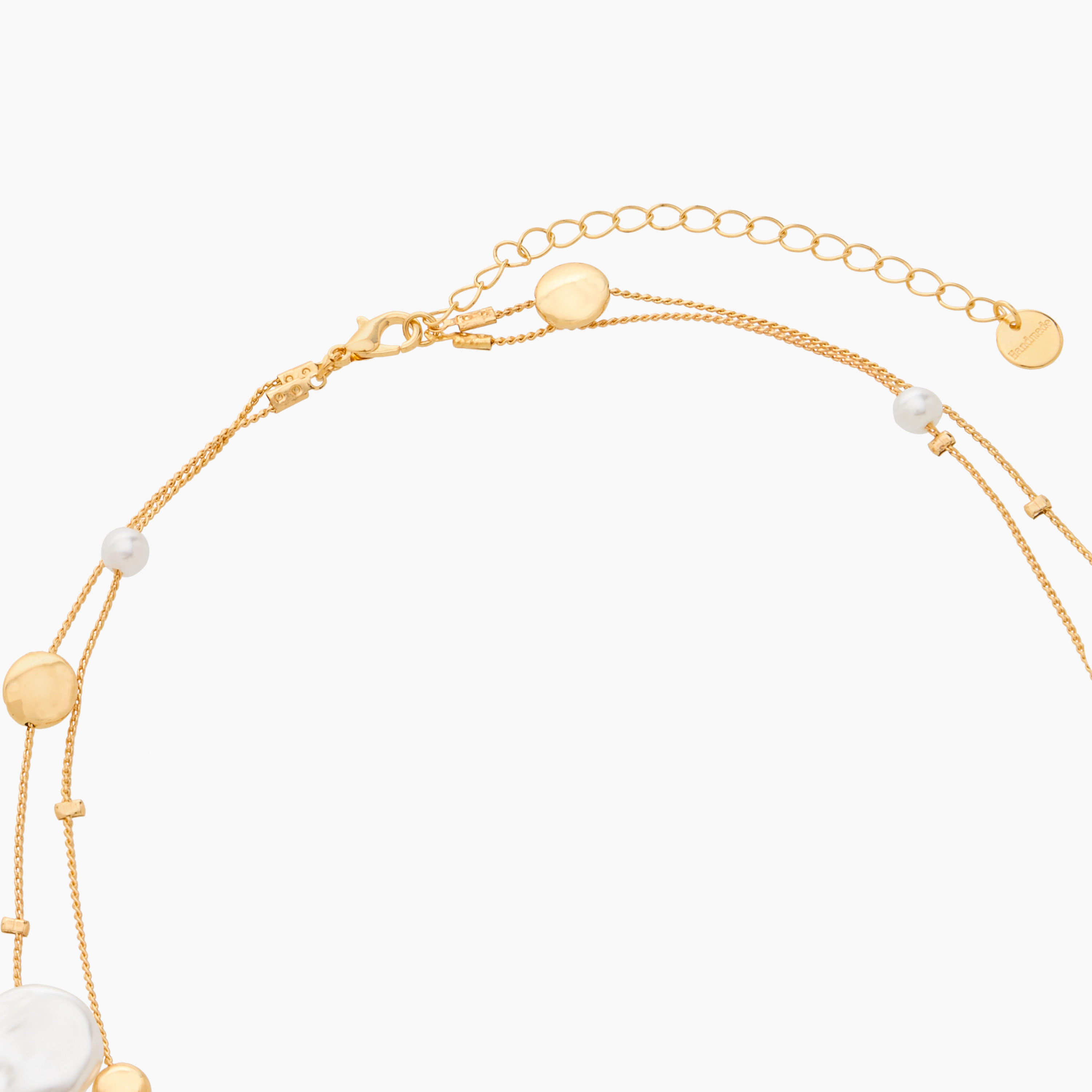 عقد طبقات مزين باللؤلؤ بمشبك إغلاق-women-watchesandjewellery-jewellery-necklacesandpendants-image-4
