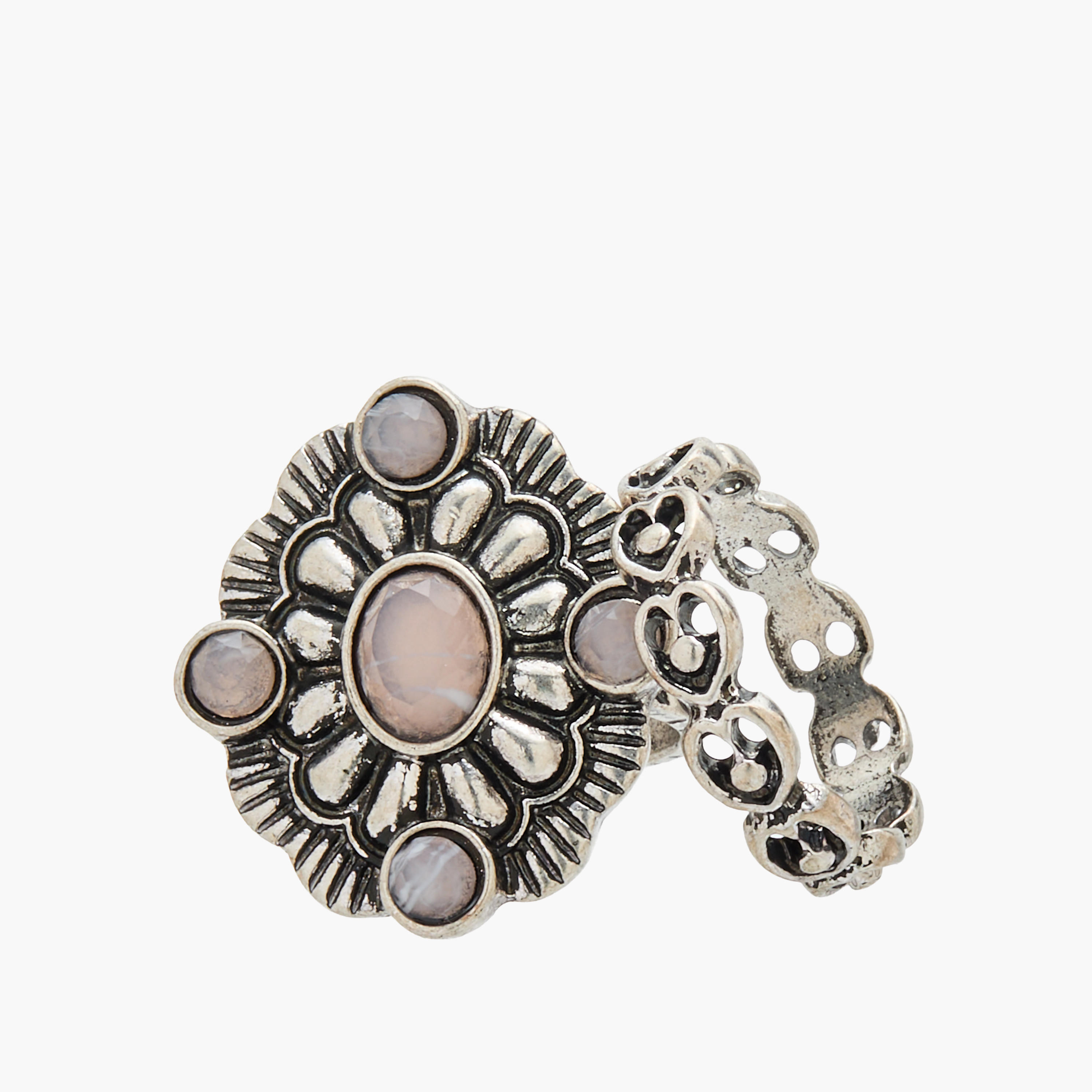 Assorted Oxidised Ring - Set of 5-women-watchesandjewellery-jewellery-rings-image-3