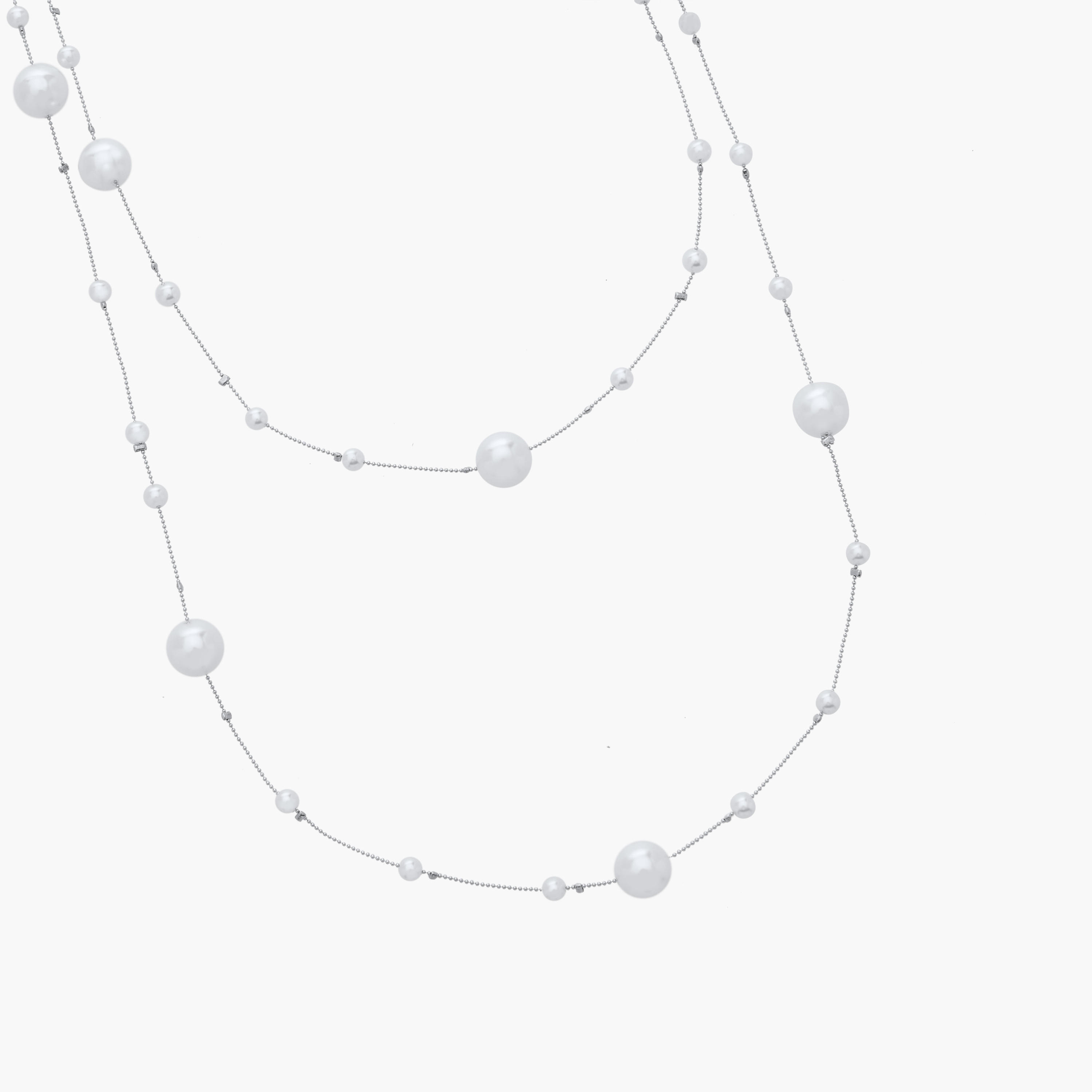 عقد طبقات مزين باللؤلؤ وبمشبك إغلاق-women-watchesandjewellery-jewellery-necklacesandpendants-image-3