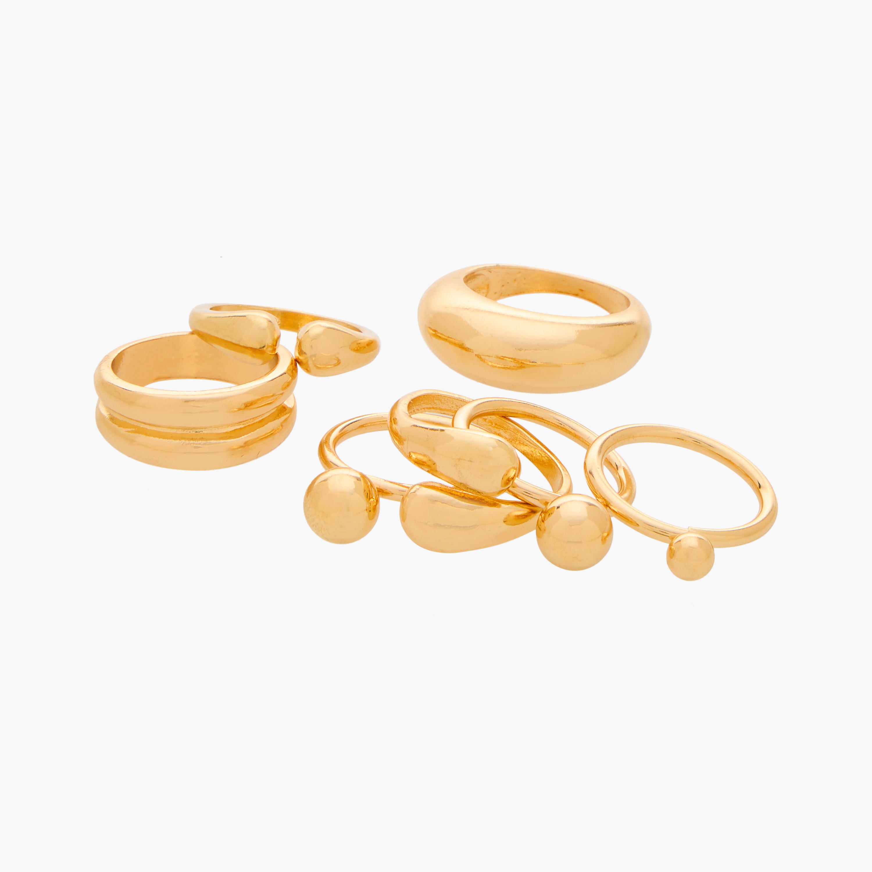 Assorted 7-Piece Ring Set - S-M-women-watchesandjewellery-jewellery-rings-image-2
