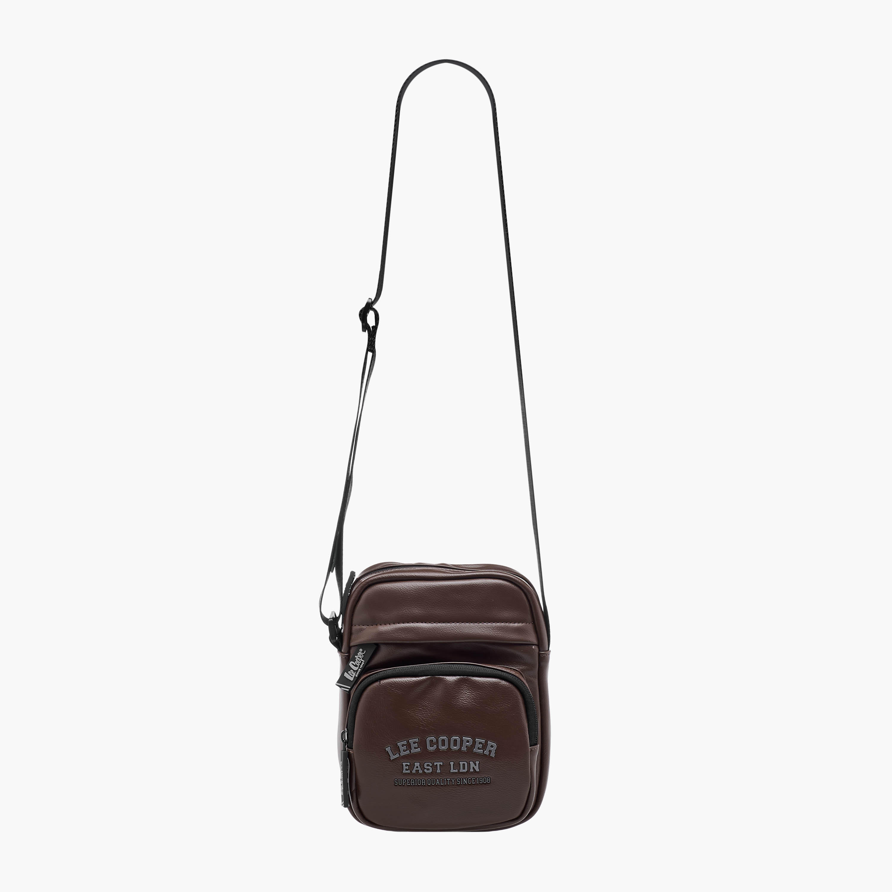 Lee Cooper Men Textured Crossbody Bag-men-bags-image-3